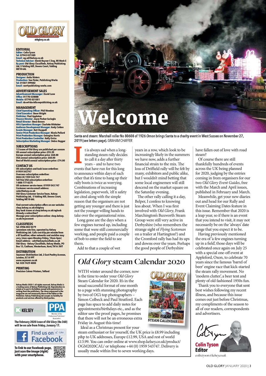 Old Glory Magazine Preview Pages