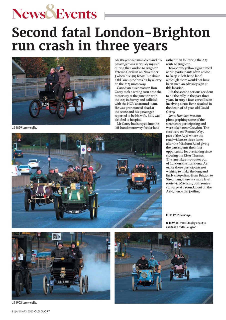 Old Glory Magazine Preview Pages