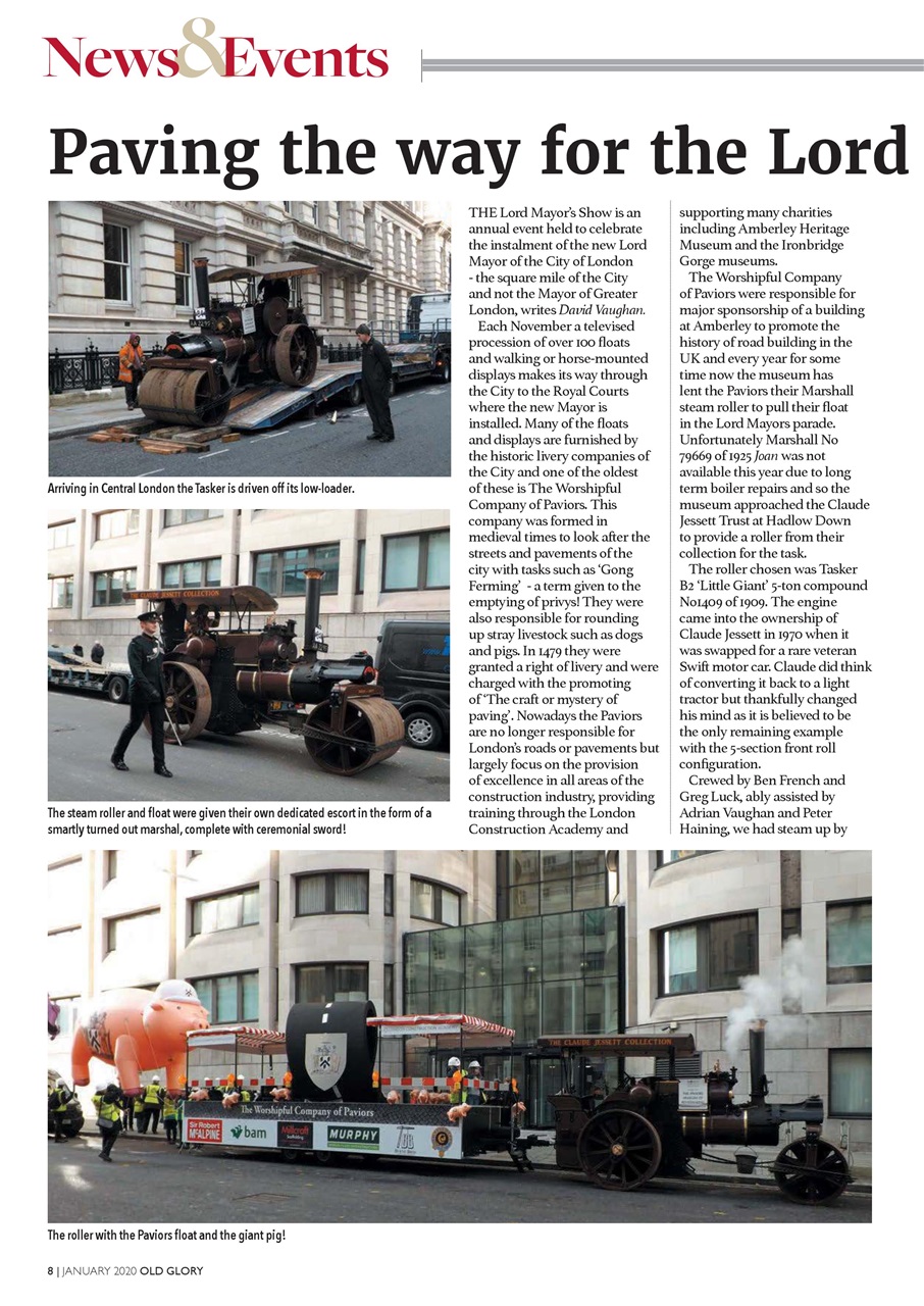 Old Glory Magazine Preview Pages