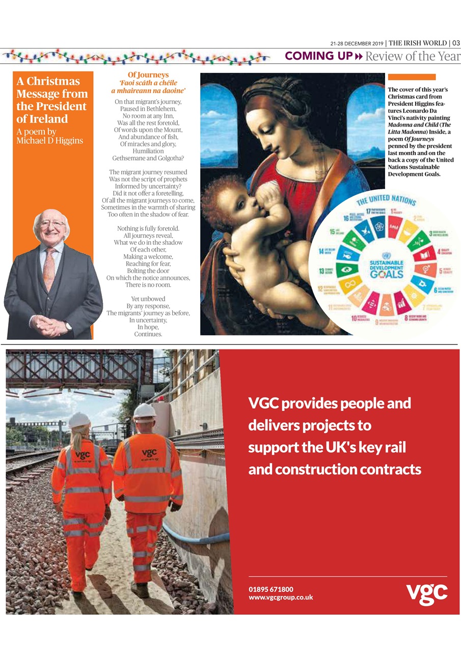 Irish World Preview Pages