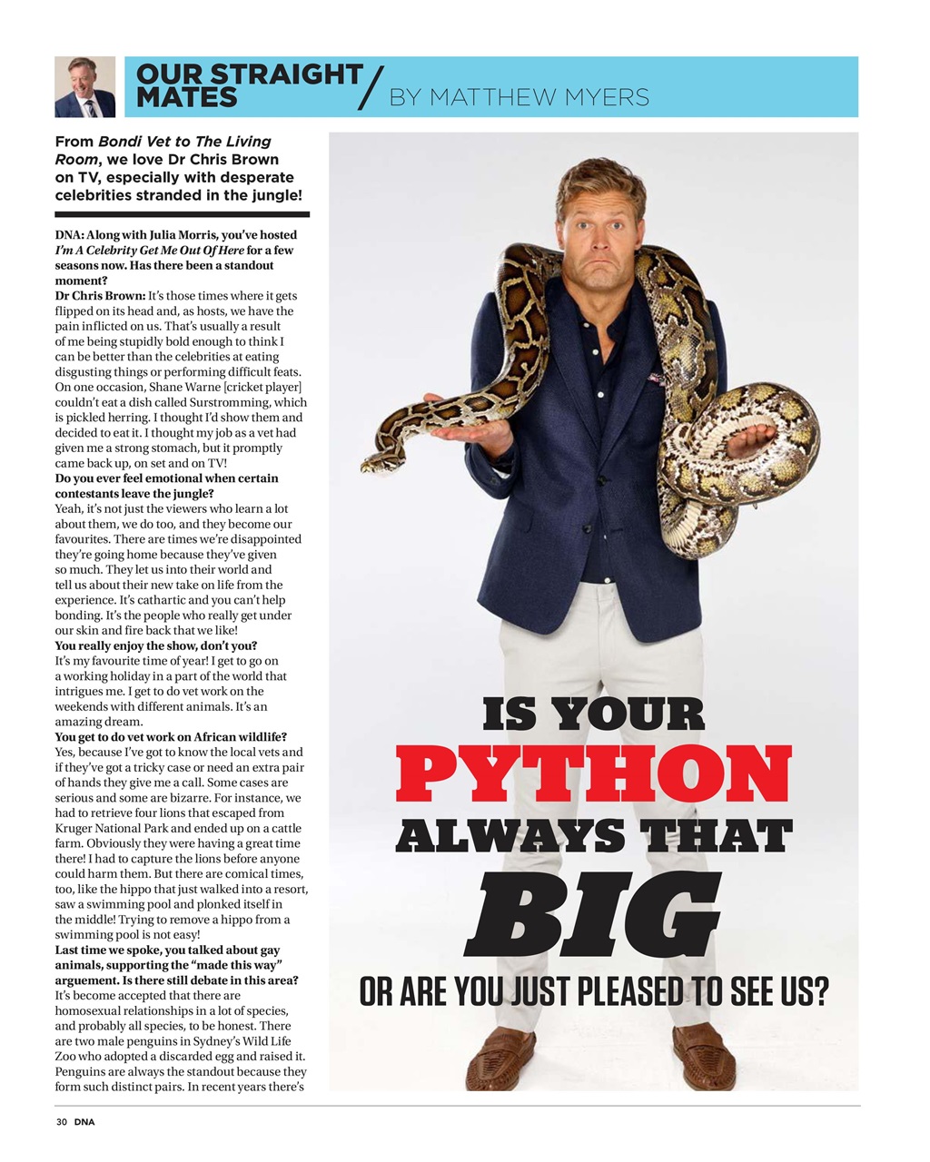 DNA Magazine Preview Pages