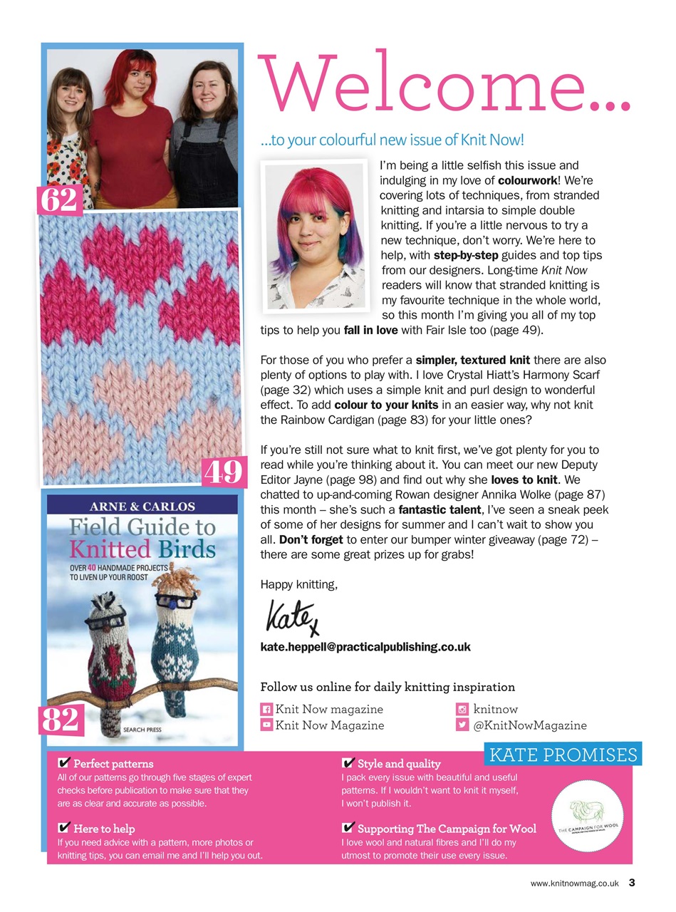 Knit Now Preview Pages