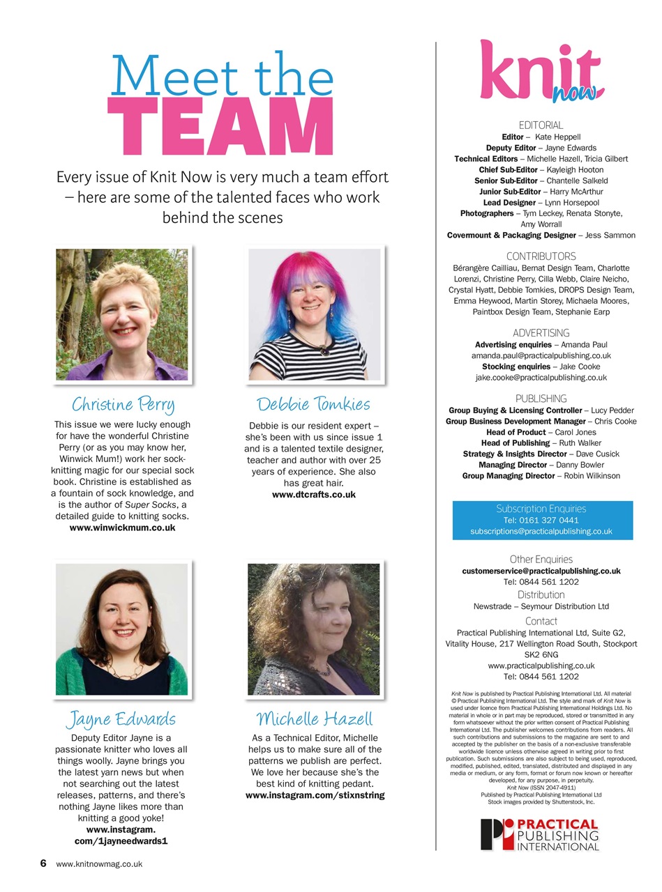 Knit Now Preview Pages