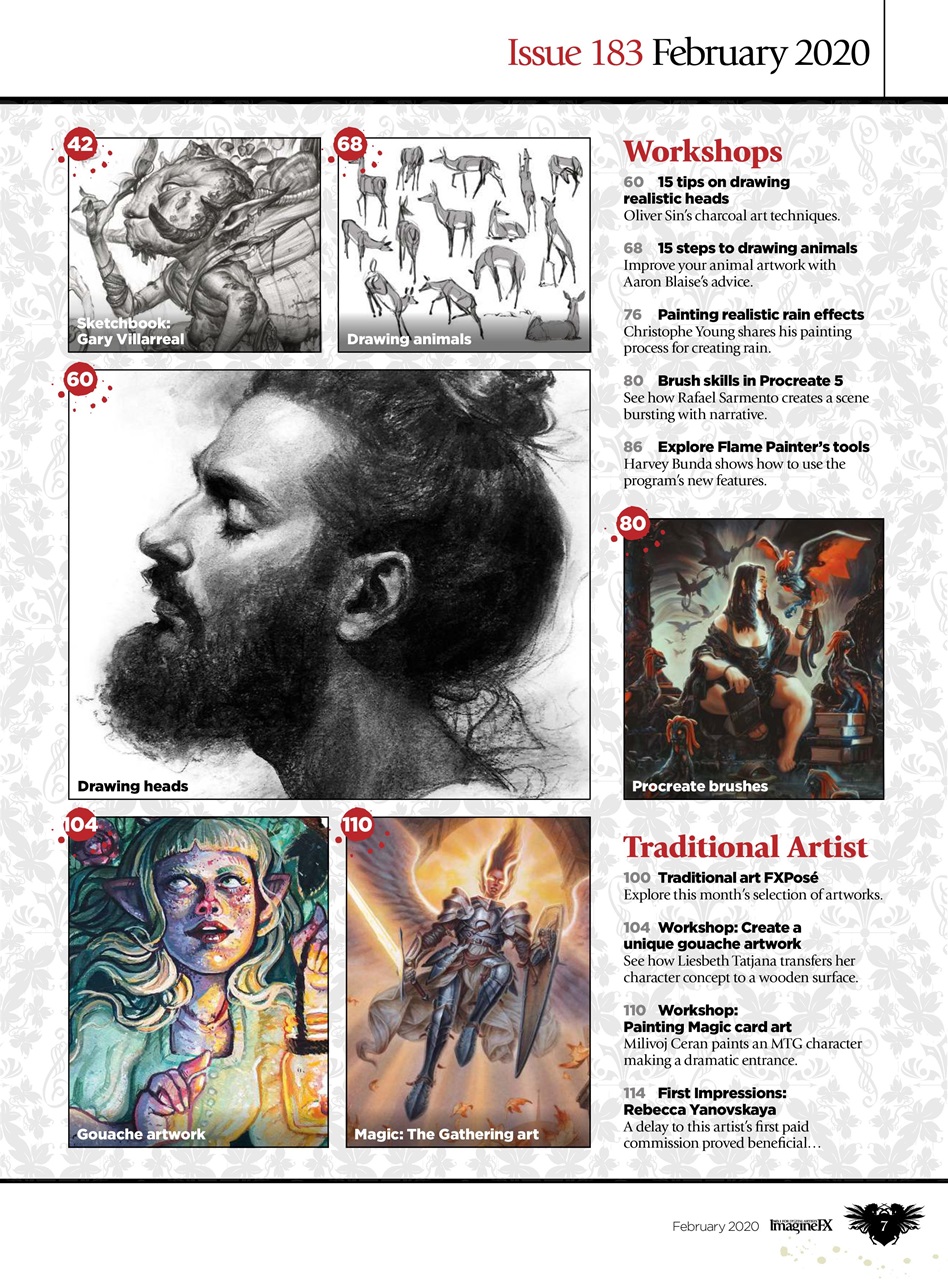 ImagineFX Preview Pages