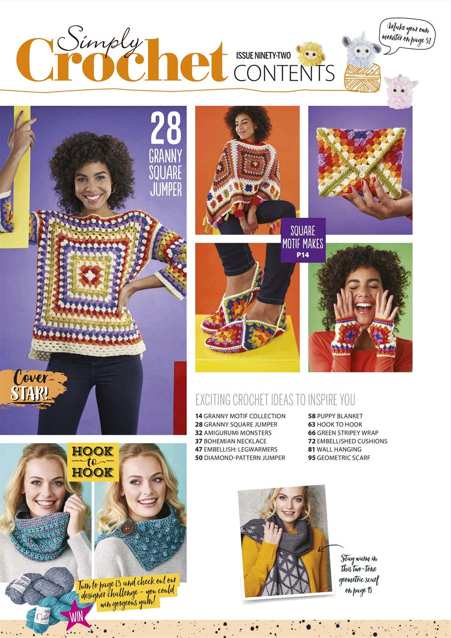 Simply Crochet Preview Pages
