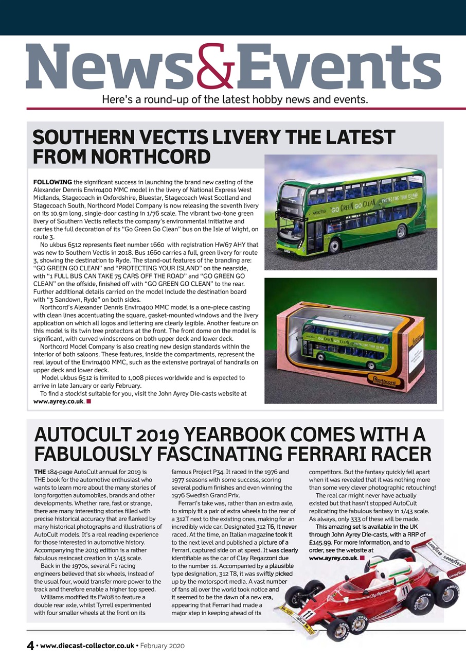 Diecast Collector Preview Pages