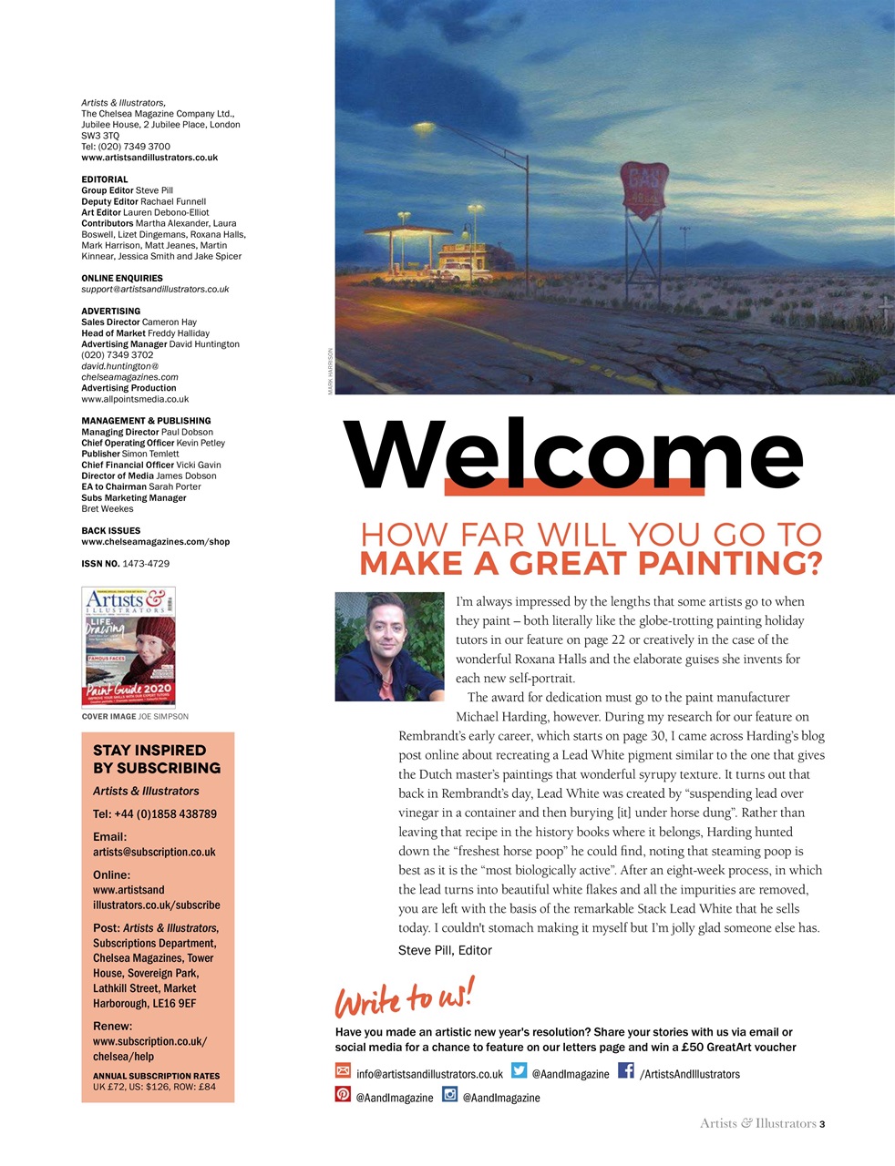 Artists & Illustrators Preview Pages