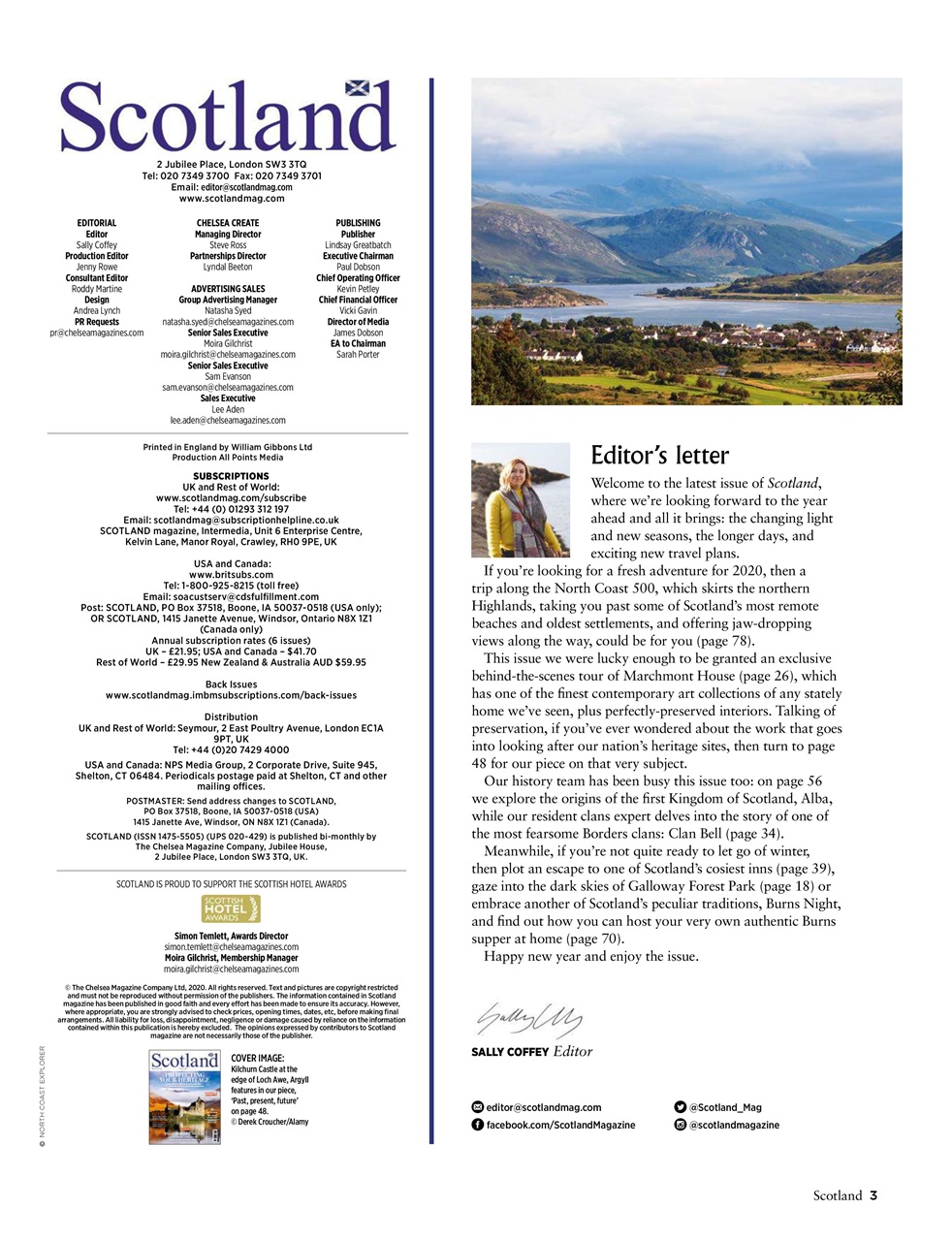 Scotland Magazine Preview Pages