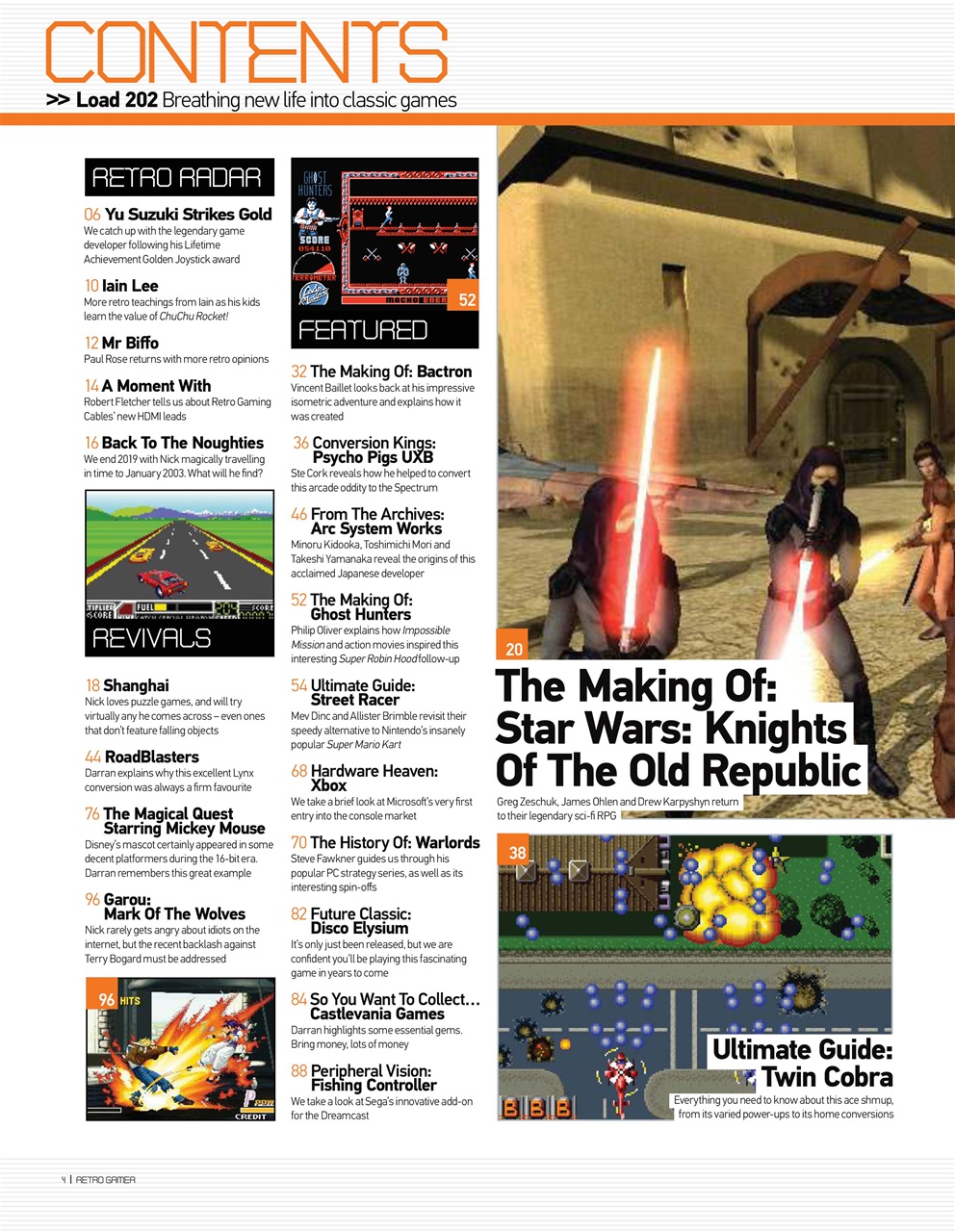 Retro Gamer Preview Pages