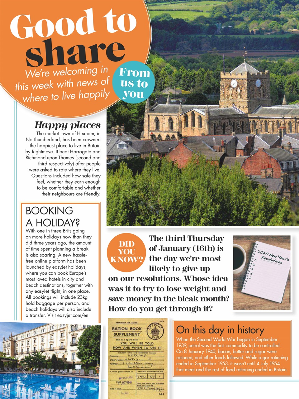 Woman's Weekly Preview Pages