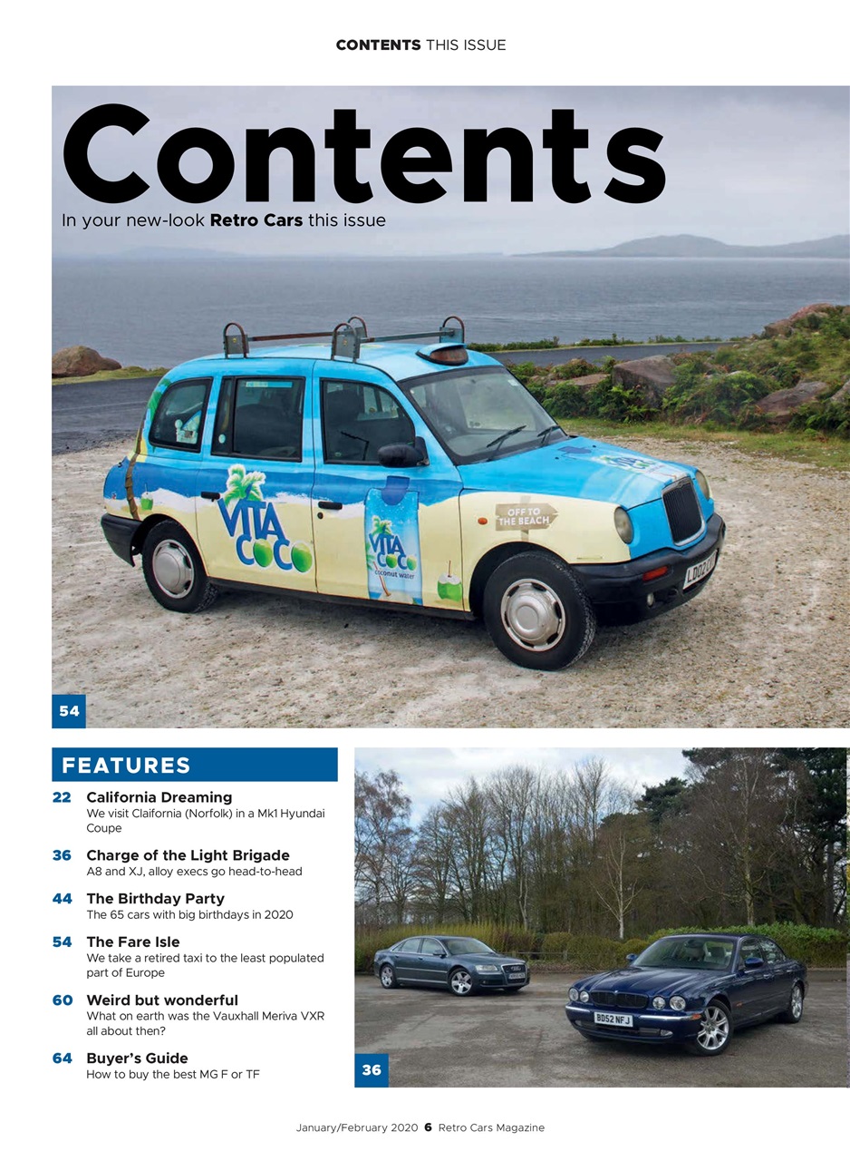 Retro Cars Preview Pages