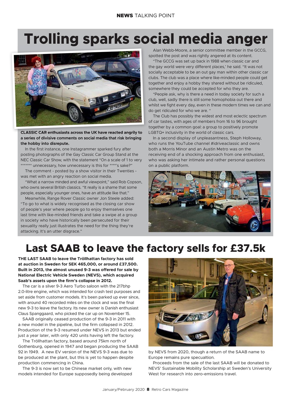 Retro Cars Preview Pages