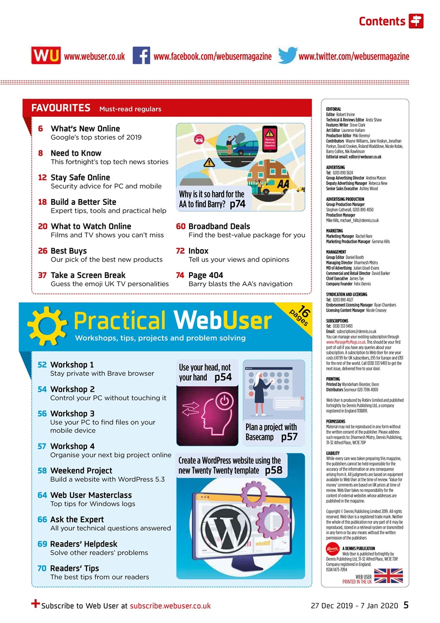 Webuser Preview Pages