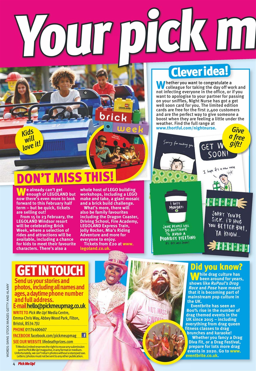 Pick Me Up Preview Pages