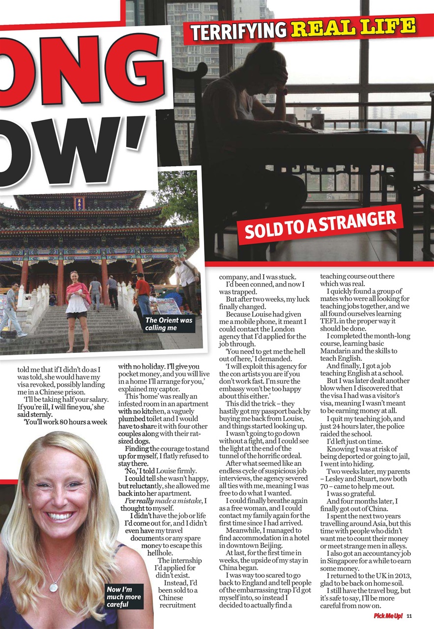 Pick Me Up Preview Pages