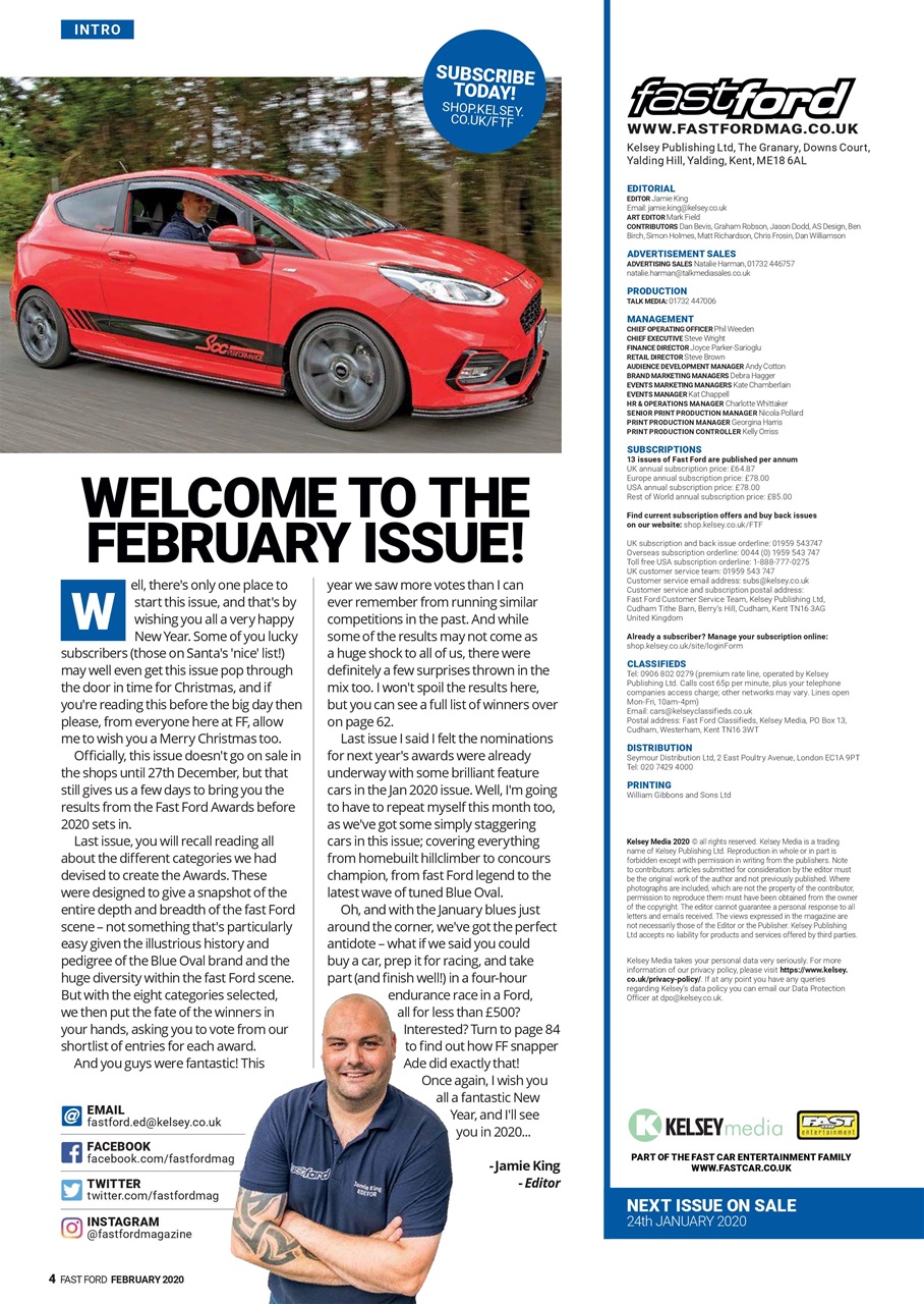 Fast Ford Preview Pages