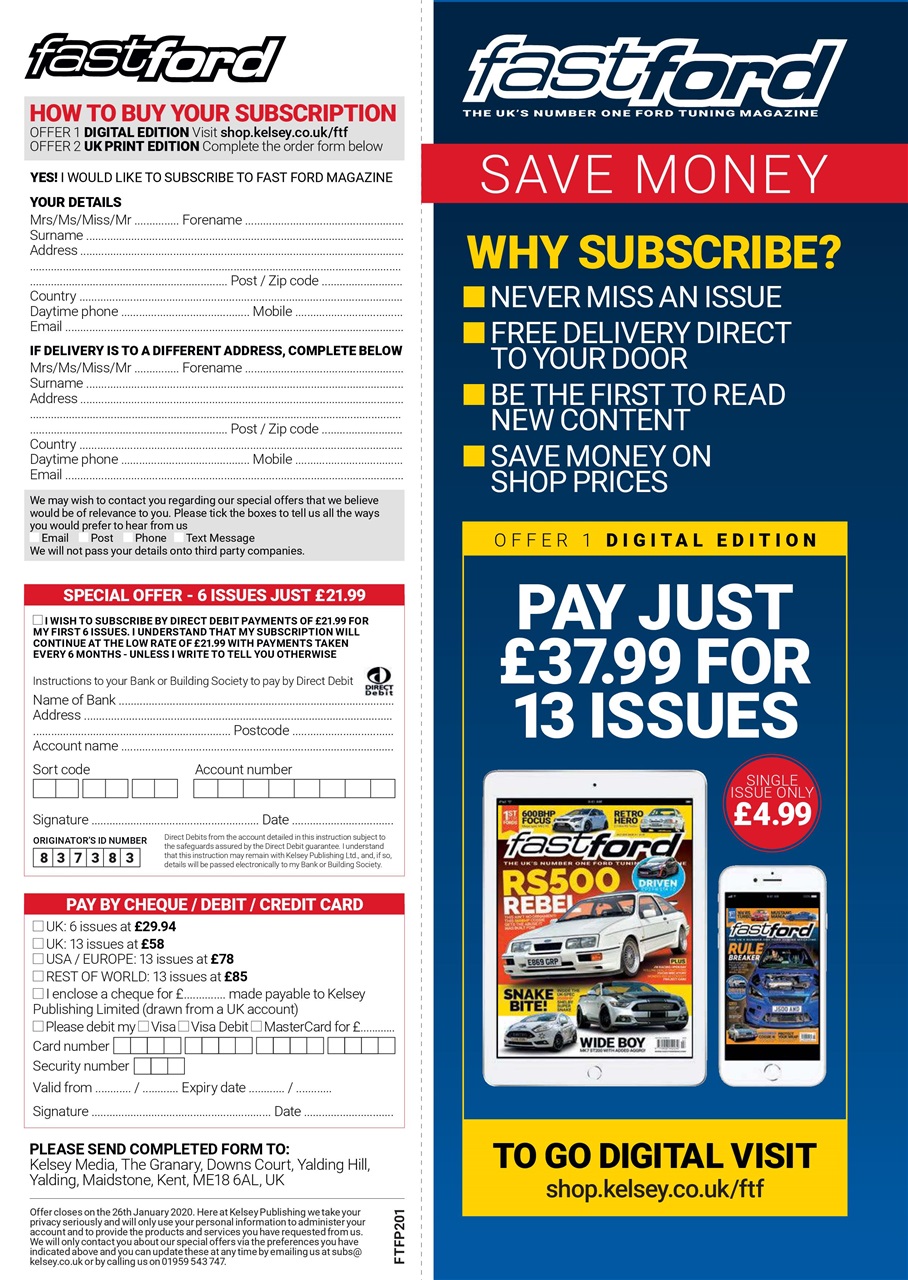 Fast Ford Preview Pages