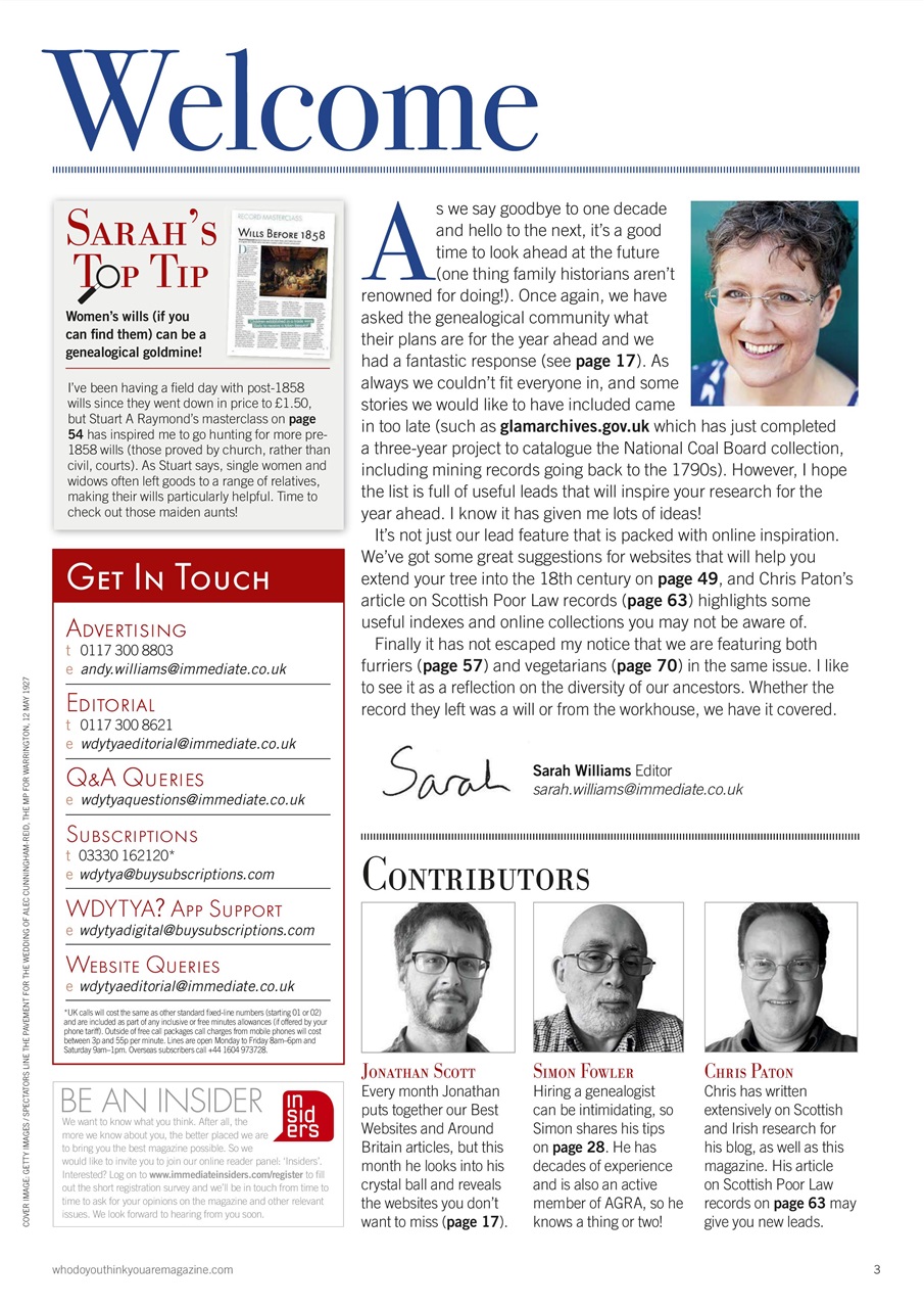 Who Do You Think You Are? Preview Pages