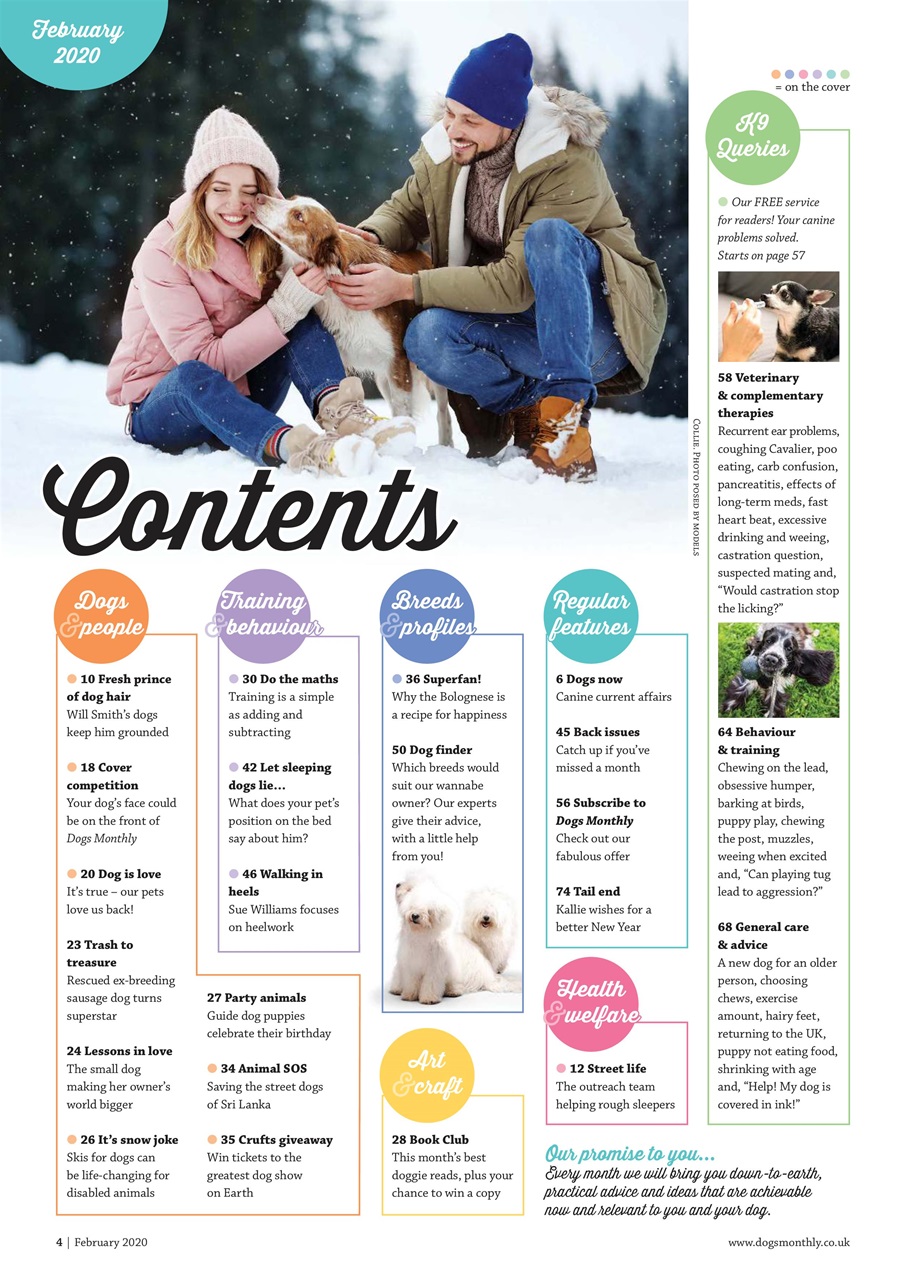 Dogs Monthly Preview Pages