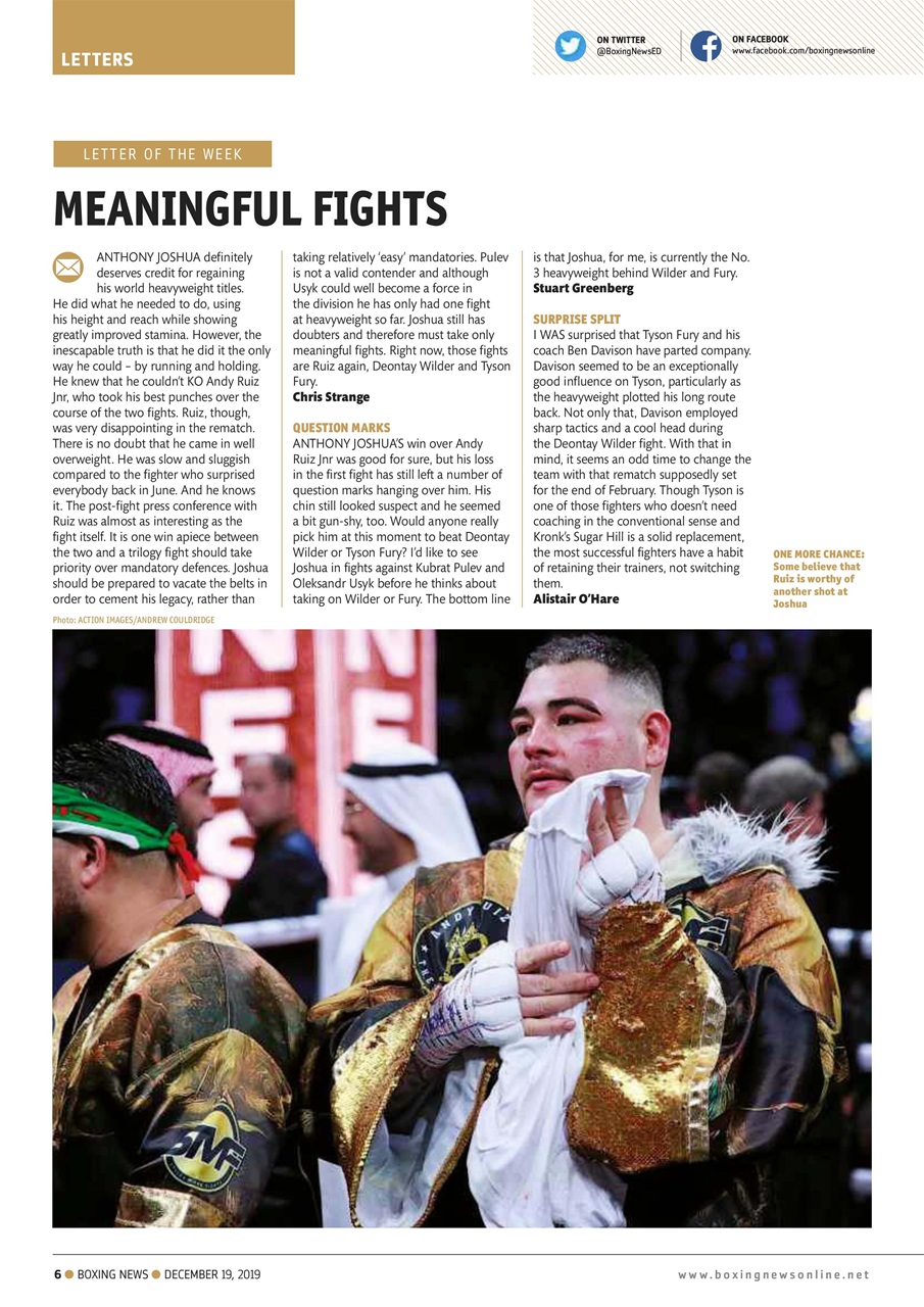 Boxing News Preview Pages