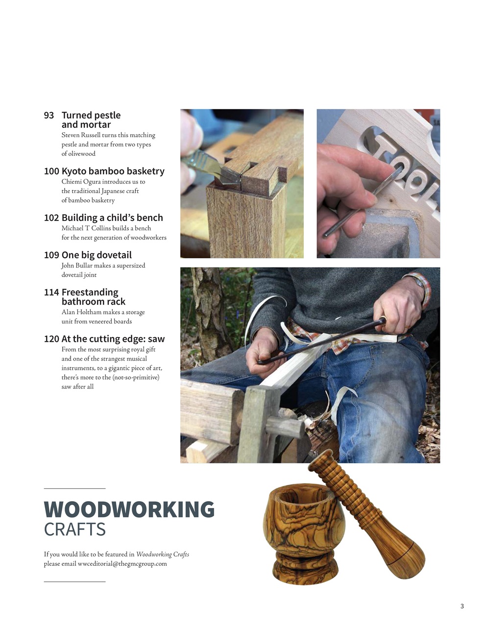 Woodworking Crafts Magazine Preview Pages