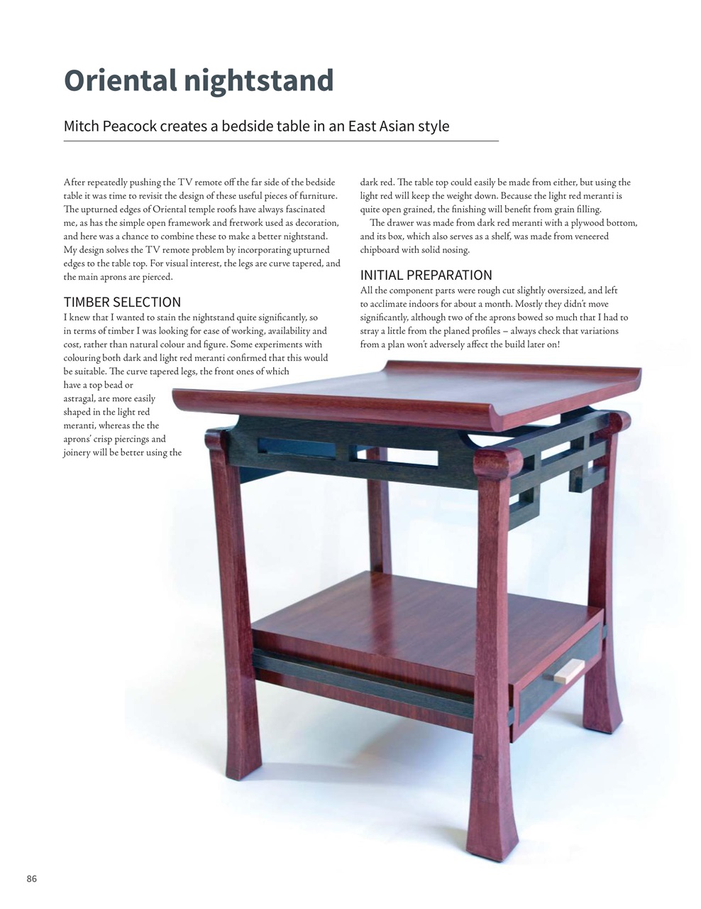 Woodworking Crafts Magazine Preview Pages