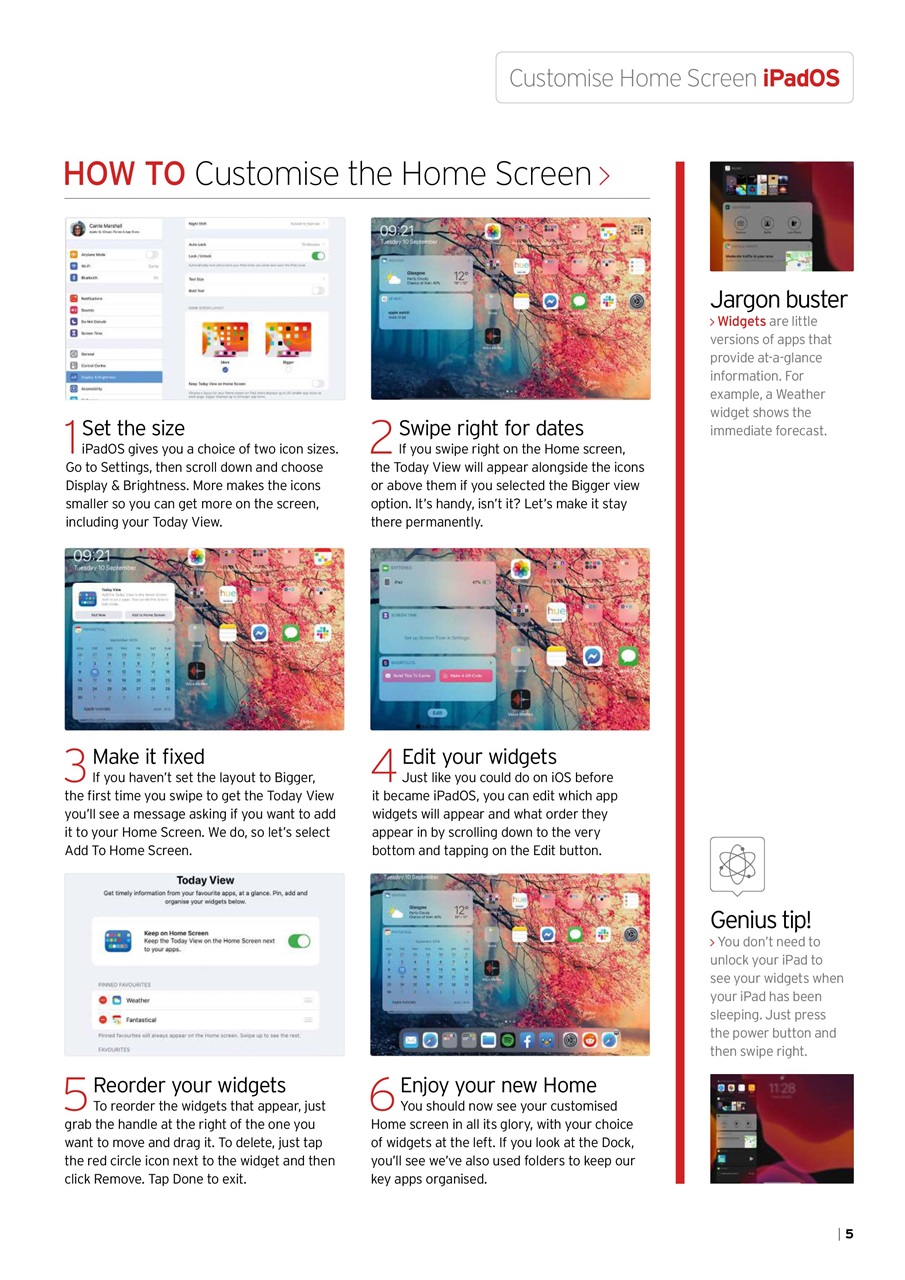 iPad User Preview Pages
