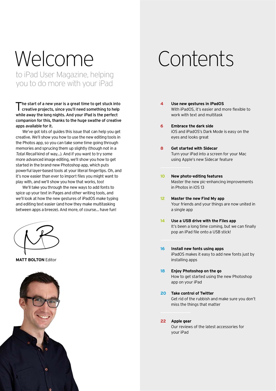 iPad User Preview Pages