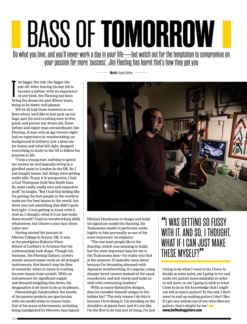 Bass Player US Preview Pages