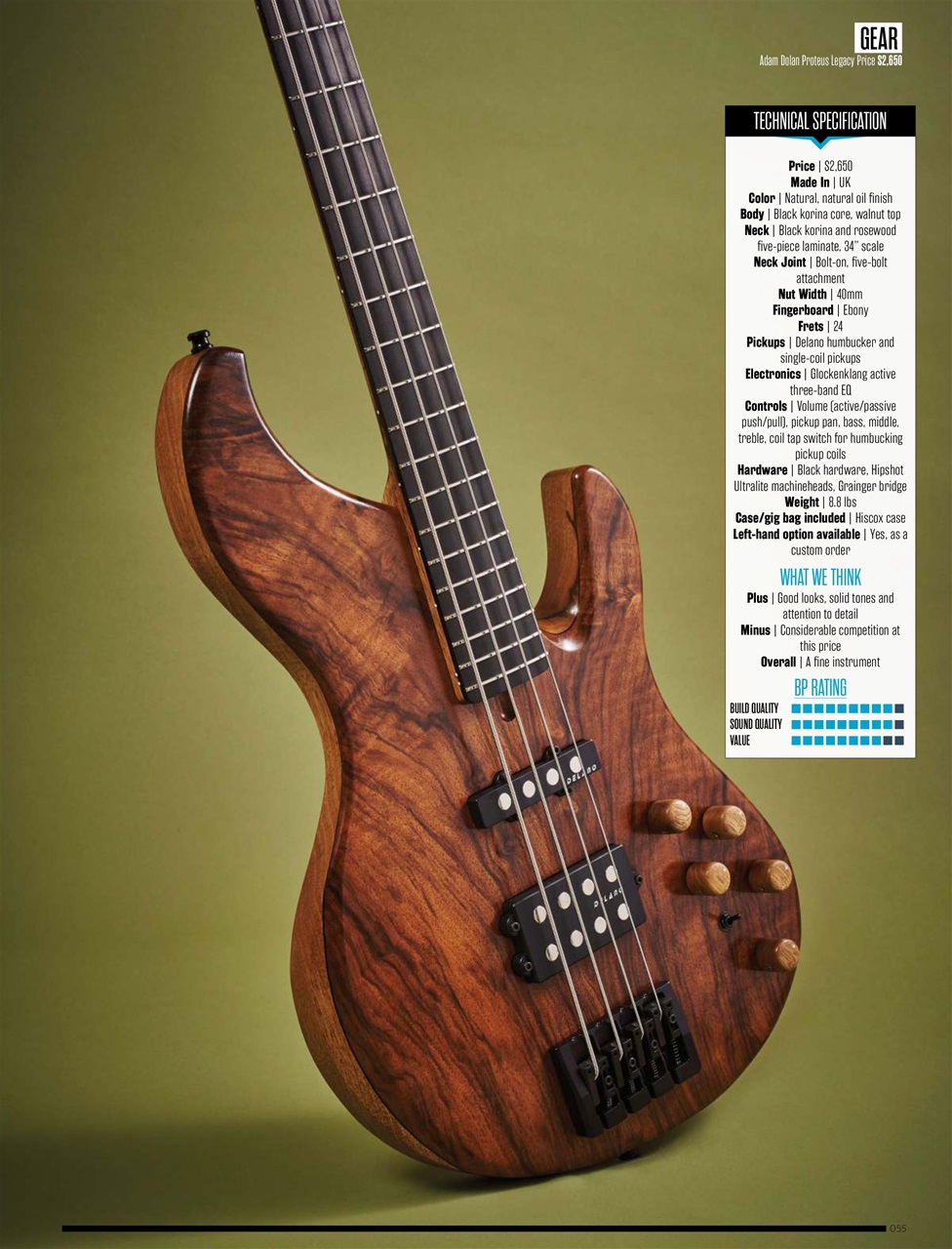 Bass Player US Preview Pages