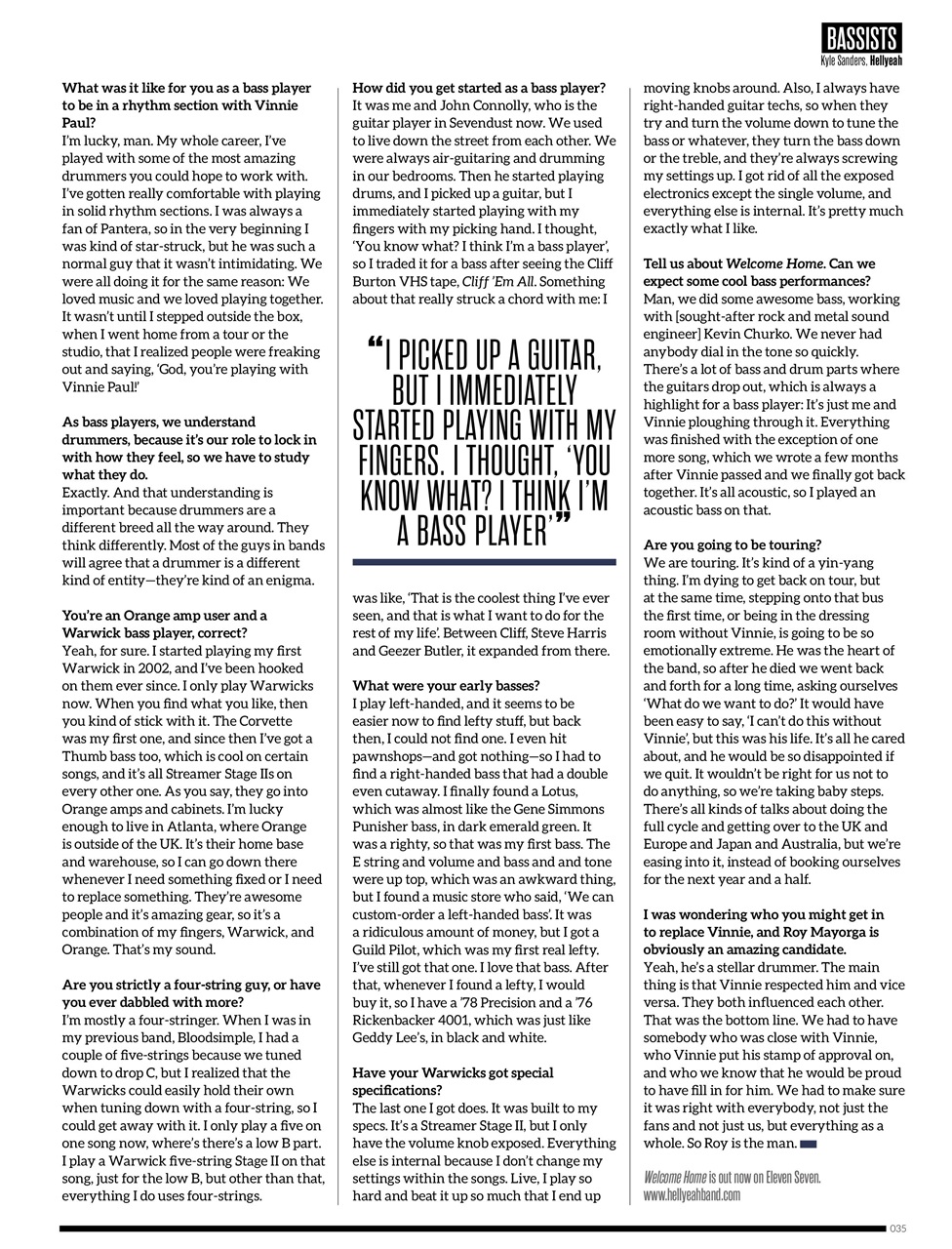 Bass Player US Preview Pages