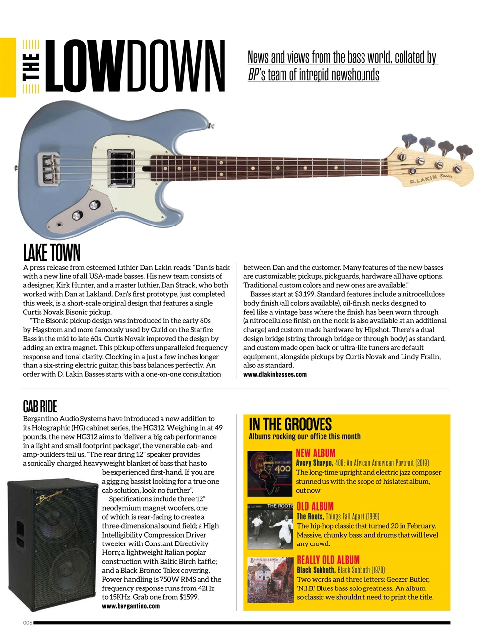 Bass Player US Preview Pages