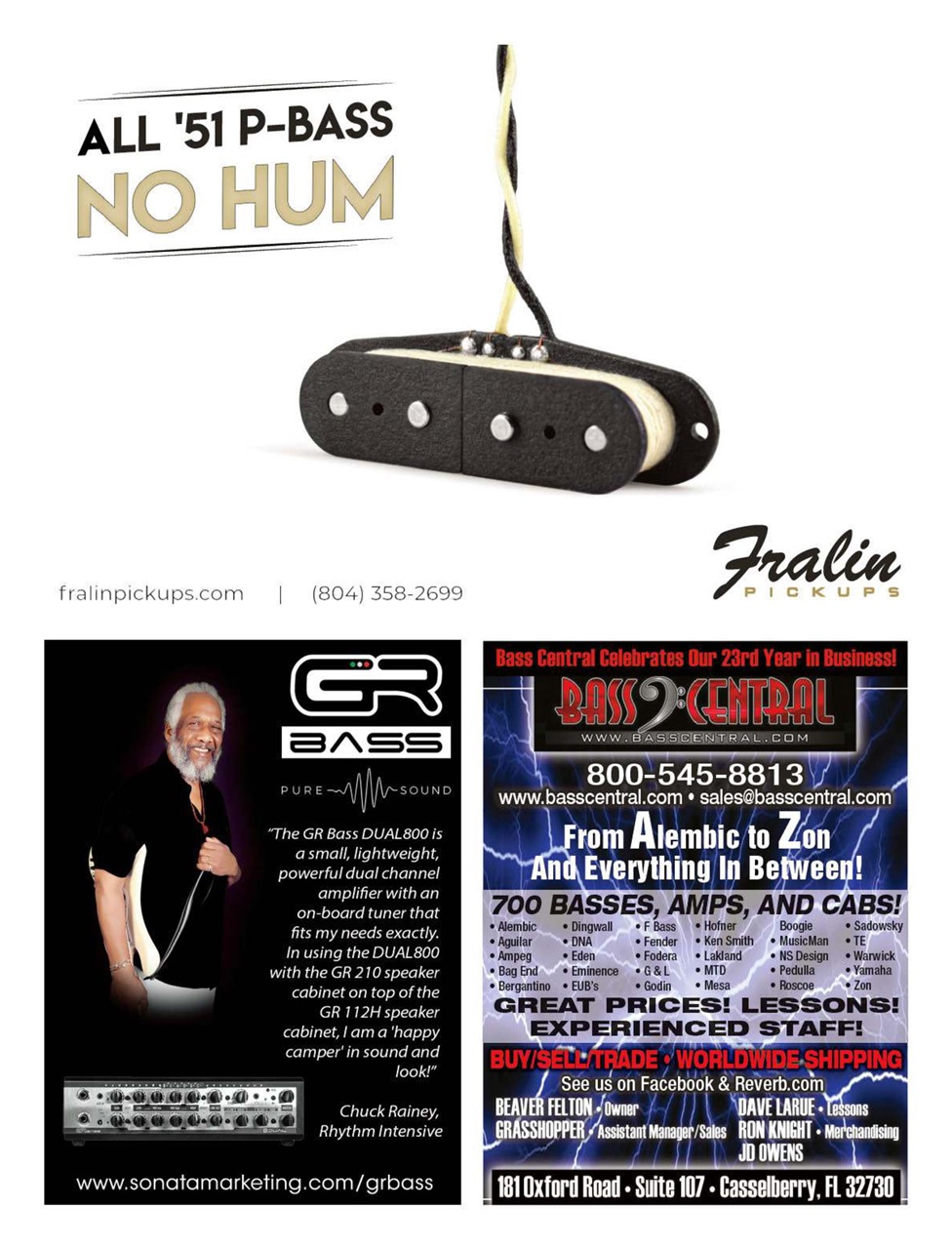 Bass Player US Preview Pages