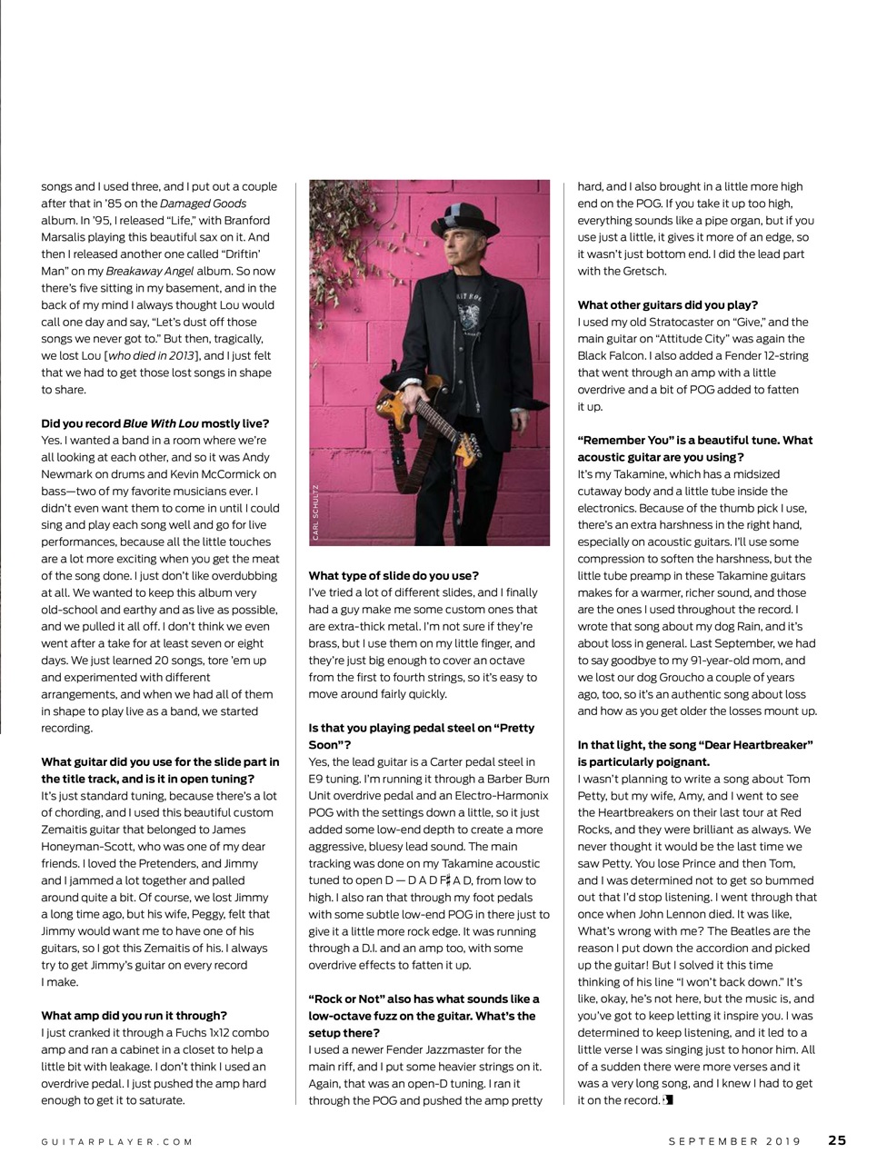 Guitar Player Preview Pages