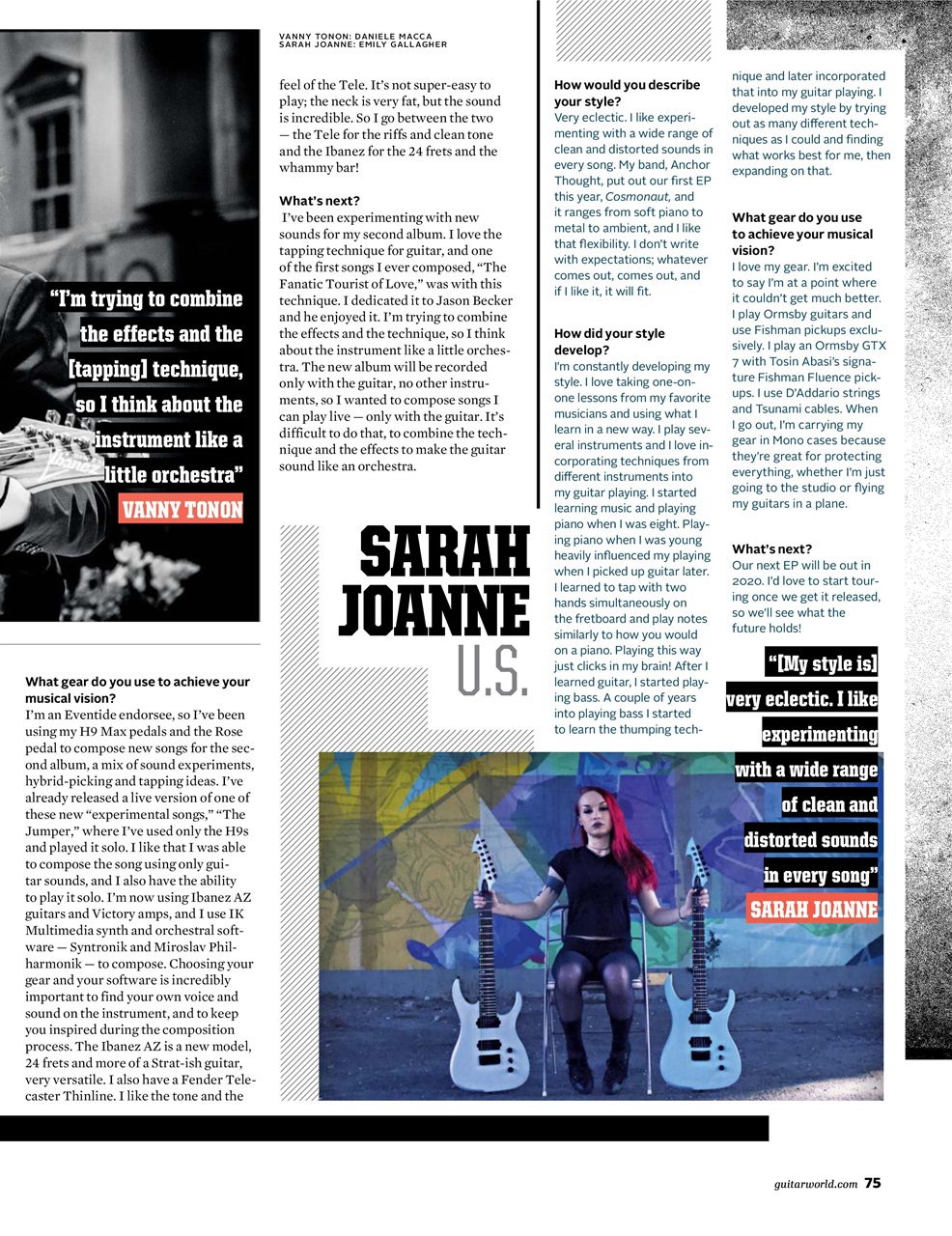 Guitar World Preview Pages