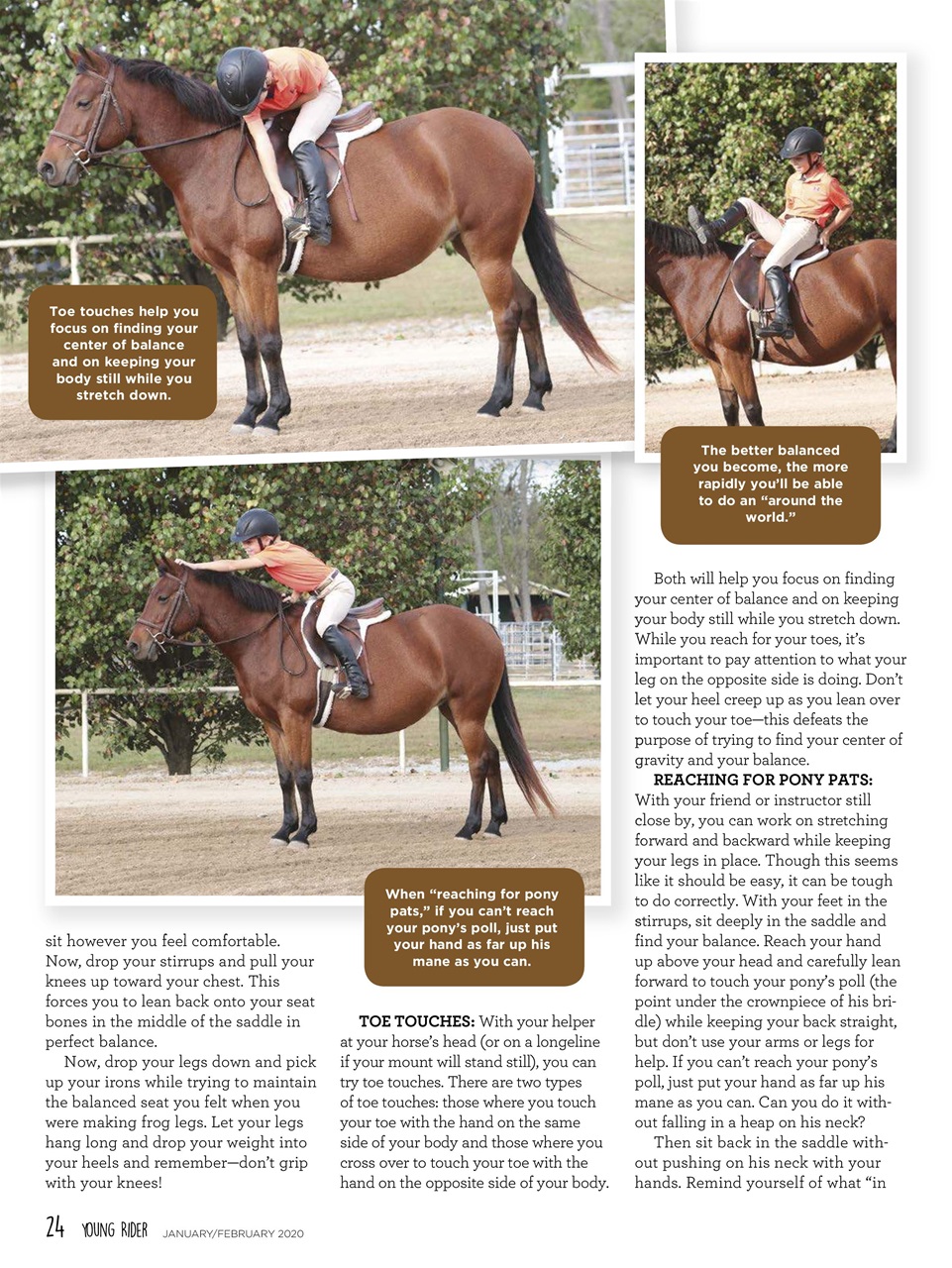 Young Rider Magazine Preview Pages