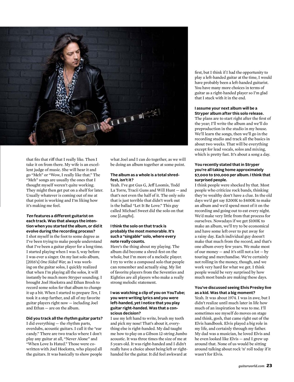 Guitar World Preview Pages