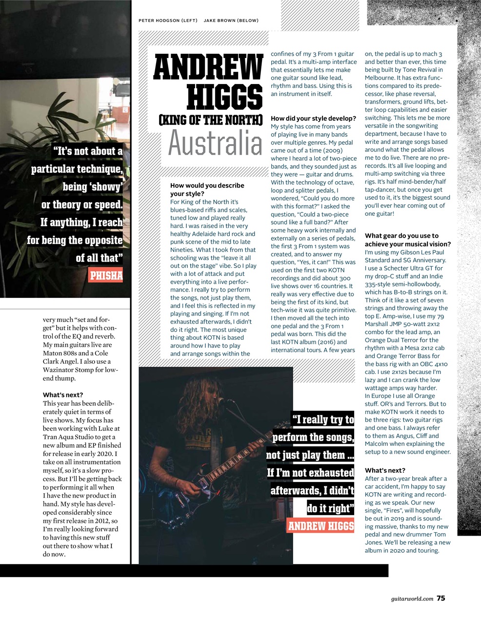 Guitar World Preview Pages