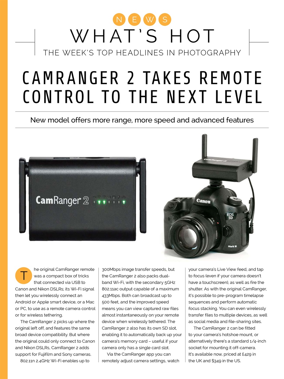 Photography Week Preview Pages