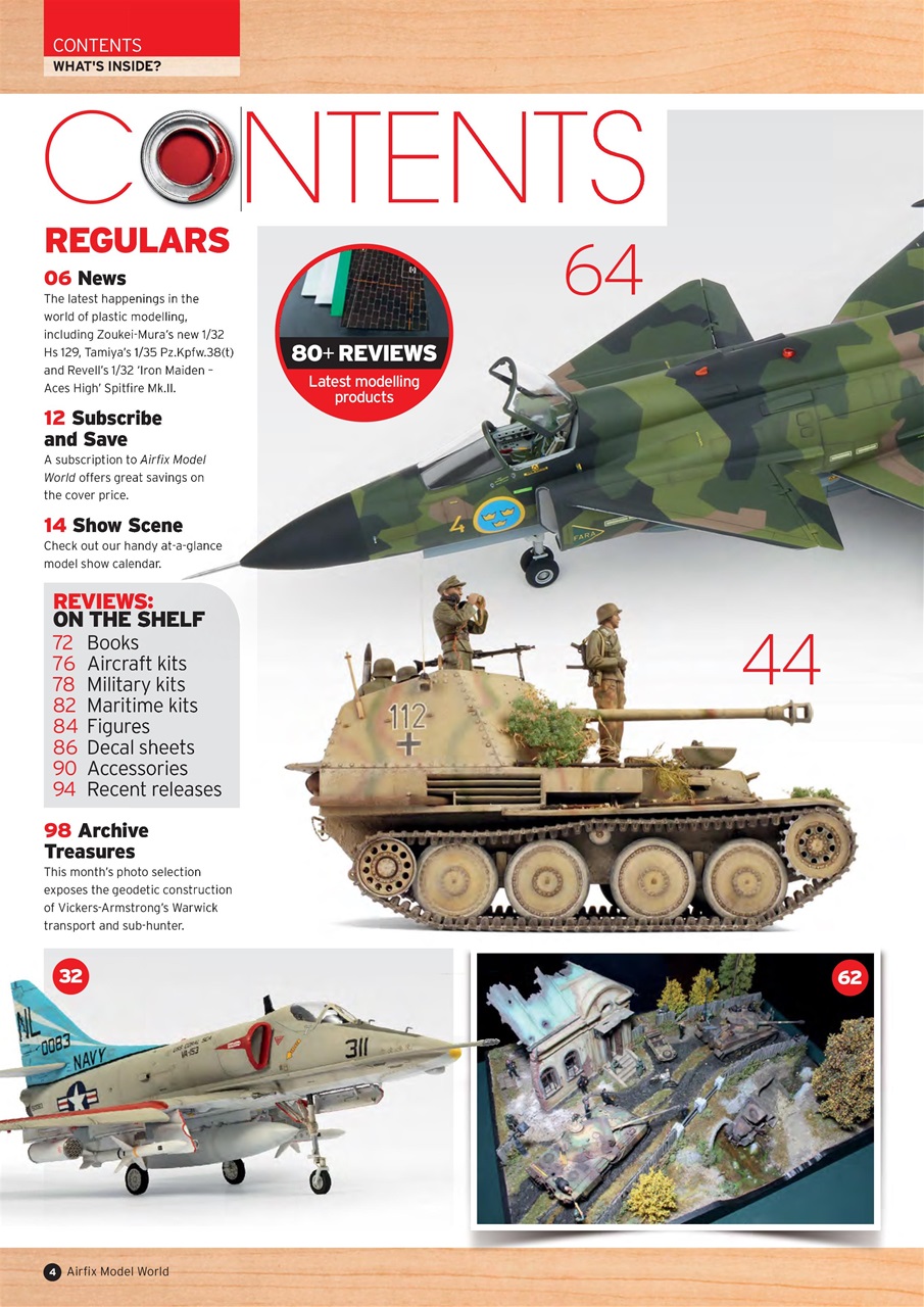 Airfix Model World Preview Pages