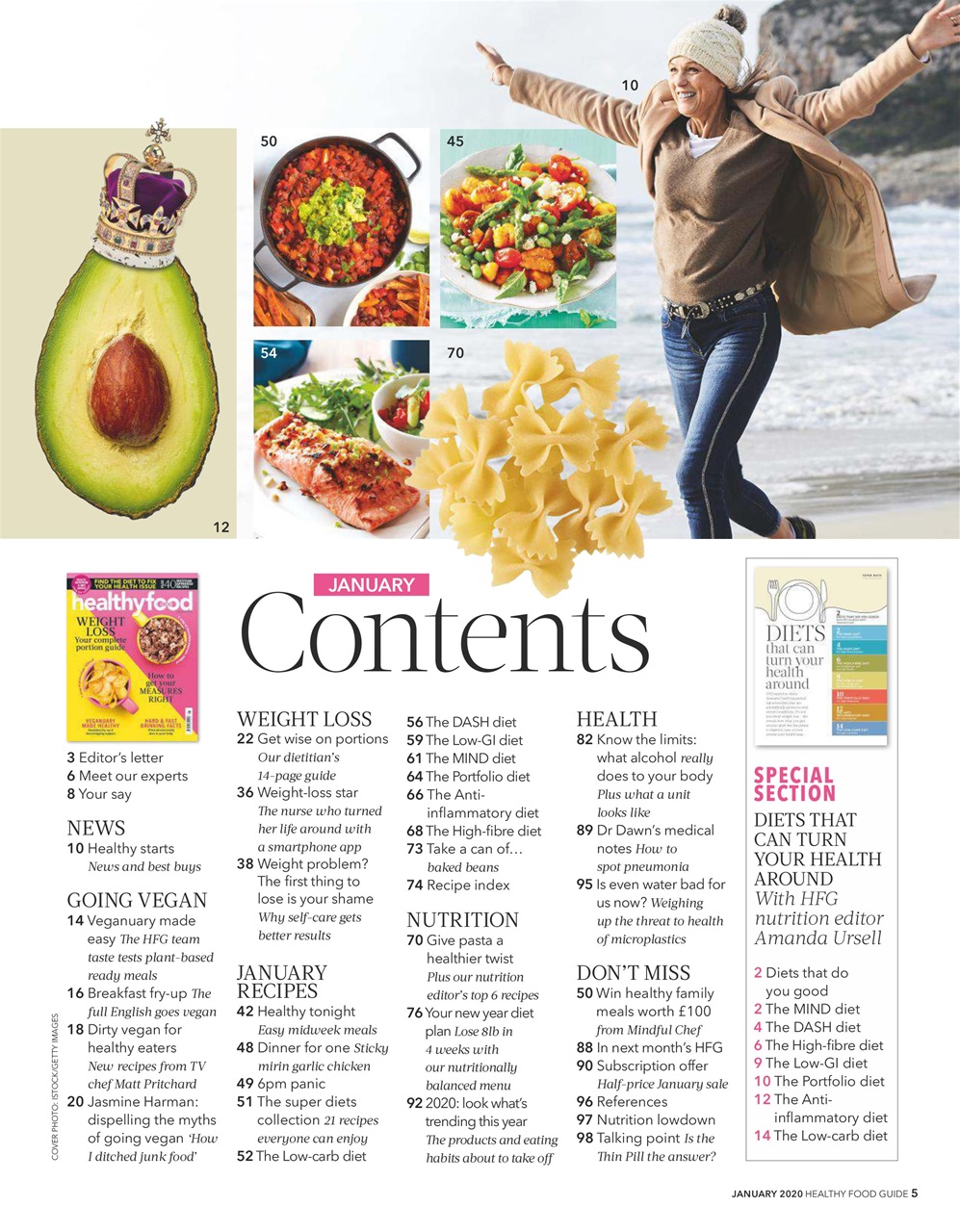 Healthy Food Guide Preview Pages