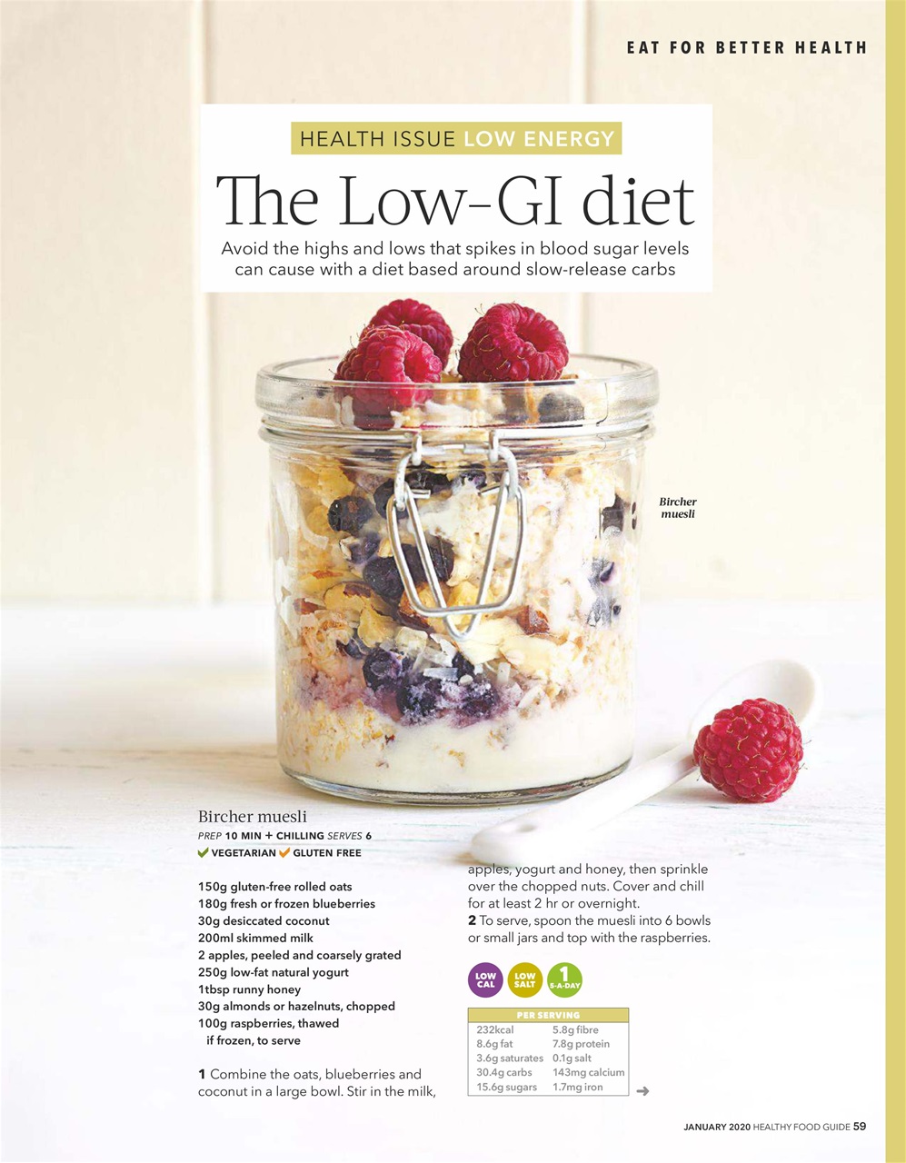 Healthy Food Guide Preview Pages