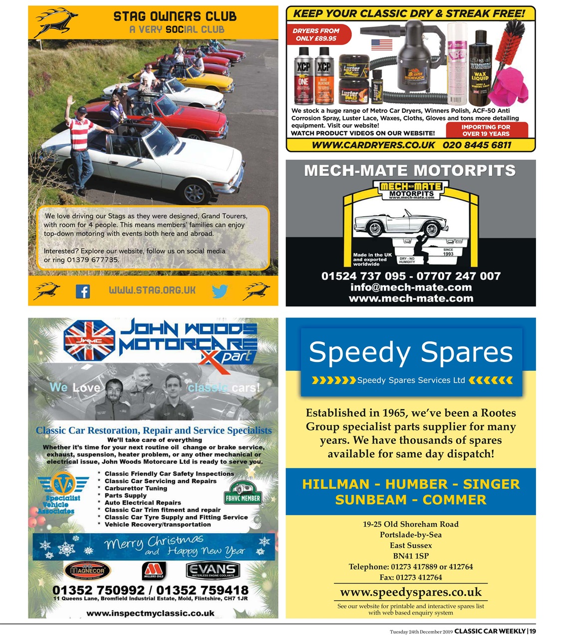 Classic Car Weekly Preview Pages