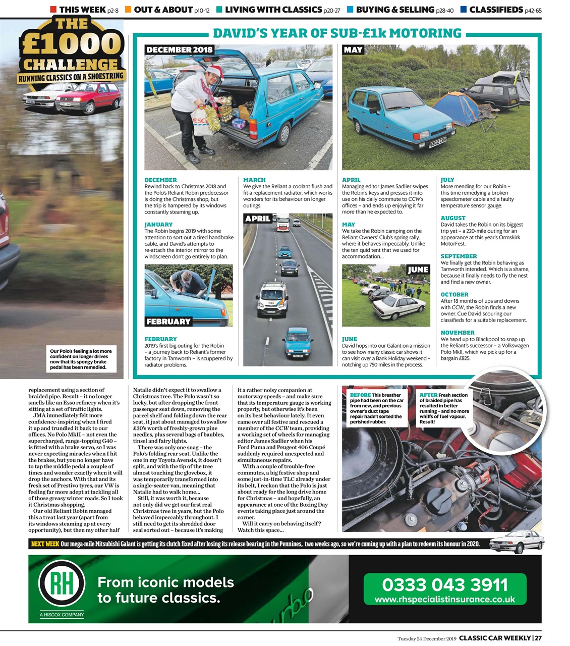 Classic Car Weekly Preview Pages
