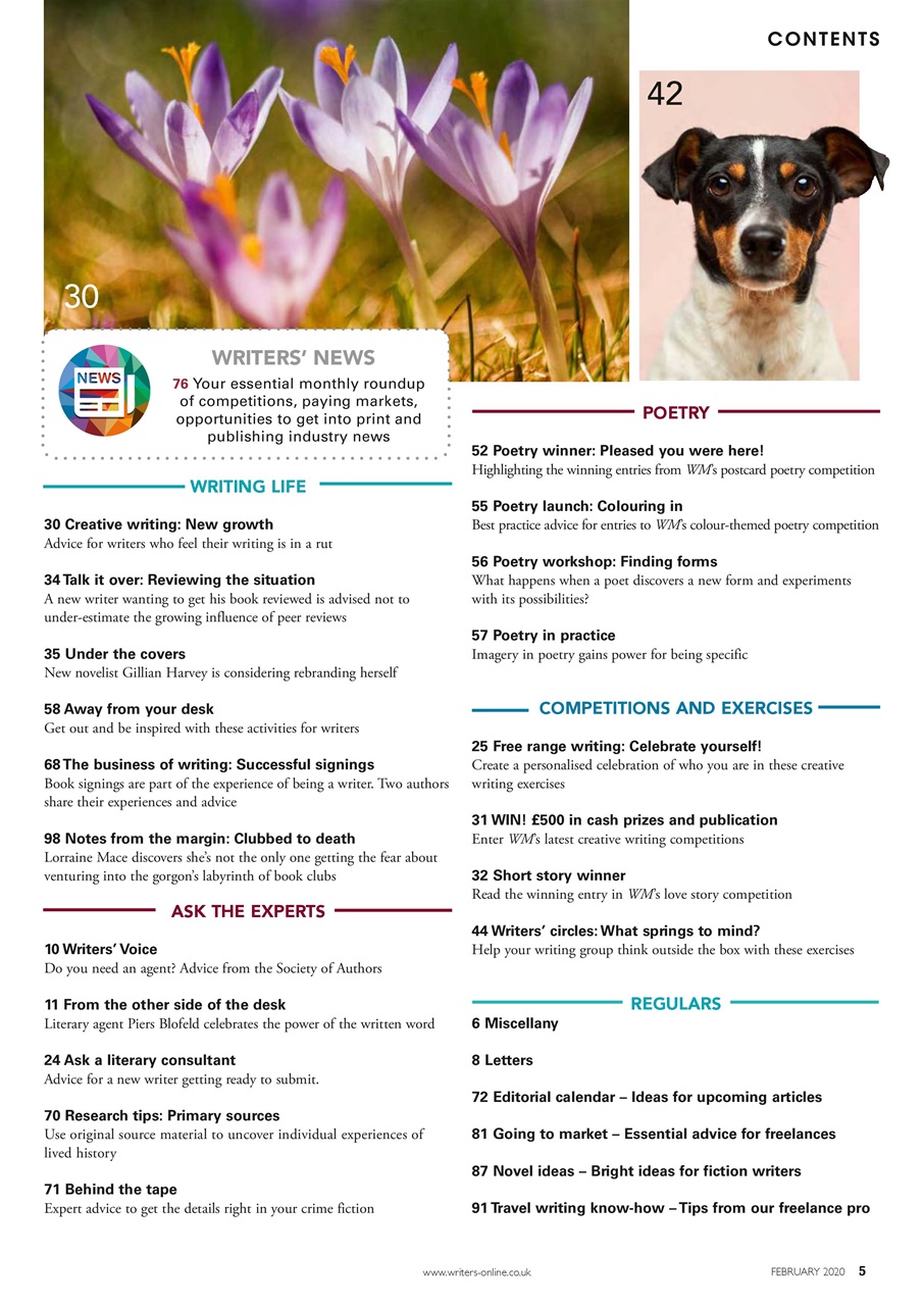 Writing Magazine Preview Pages