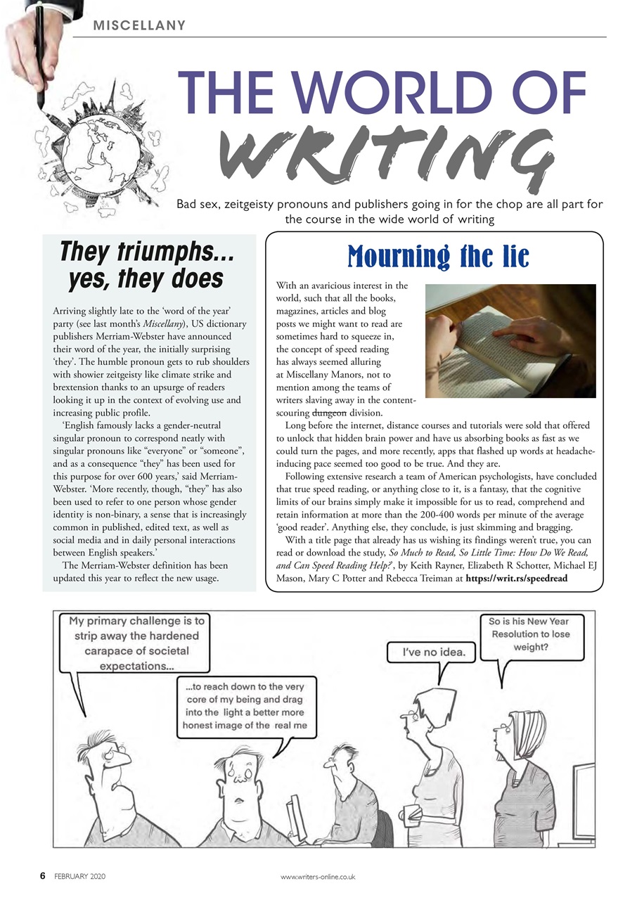Writing Magazine Preview Pages