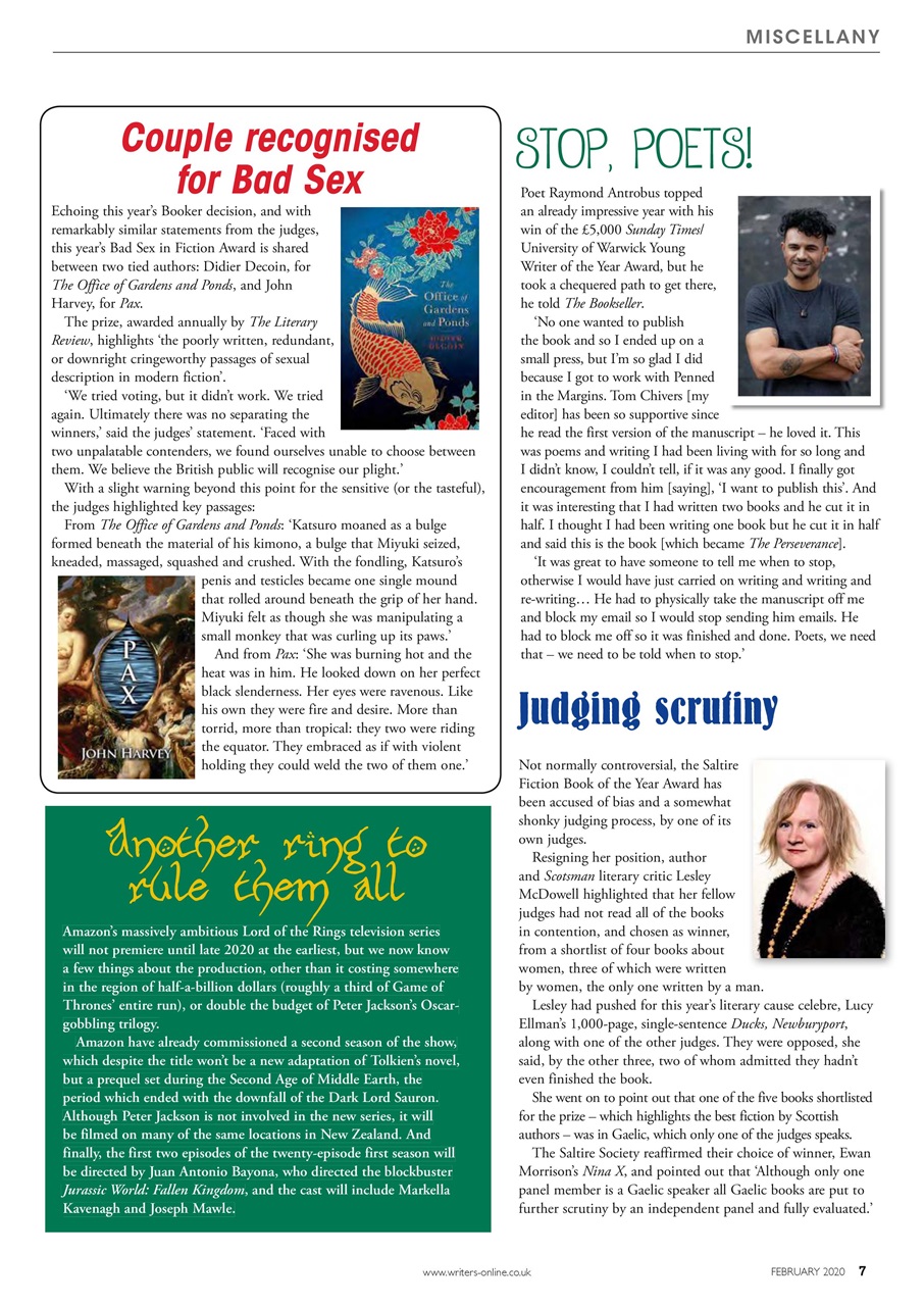 Writing Magazine Preview Pages