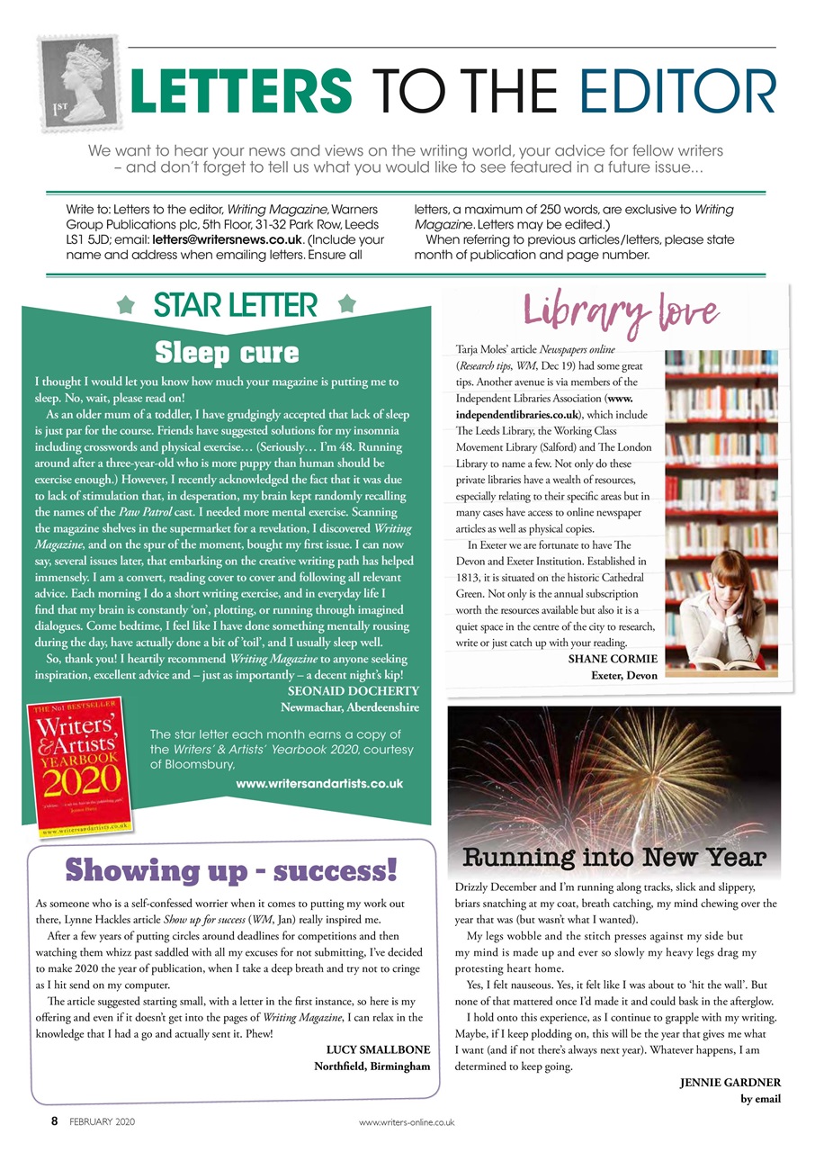 Writing Magazine Preview Pages