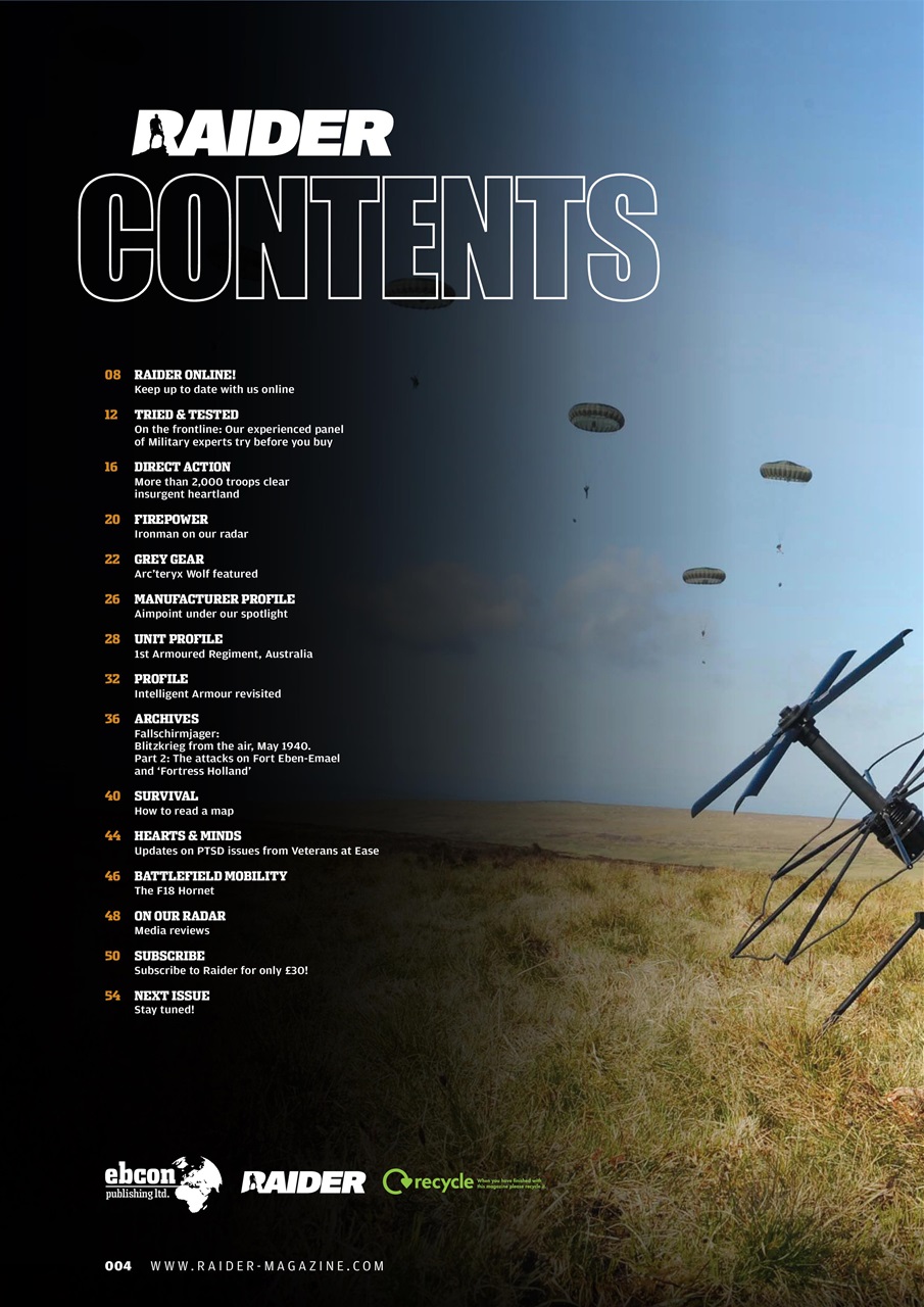 Raider Preview Pages