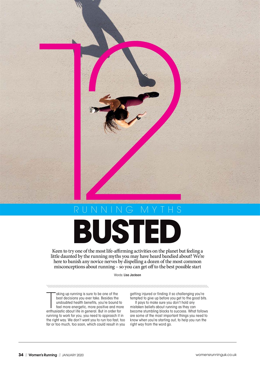 Women’s Running Preview Pages